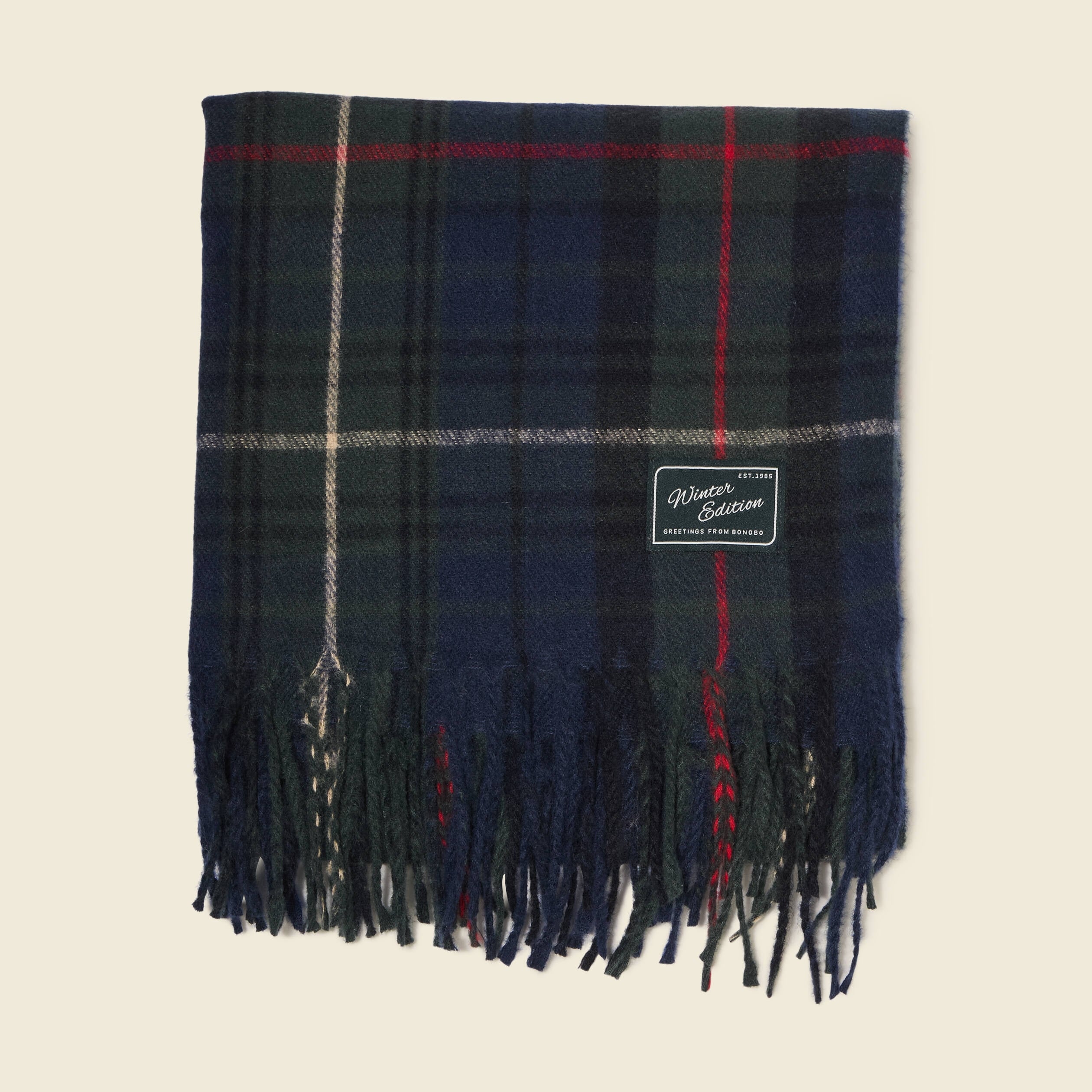 &Eacute;charpe bleu marine homme