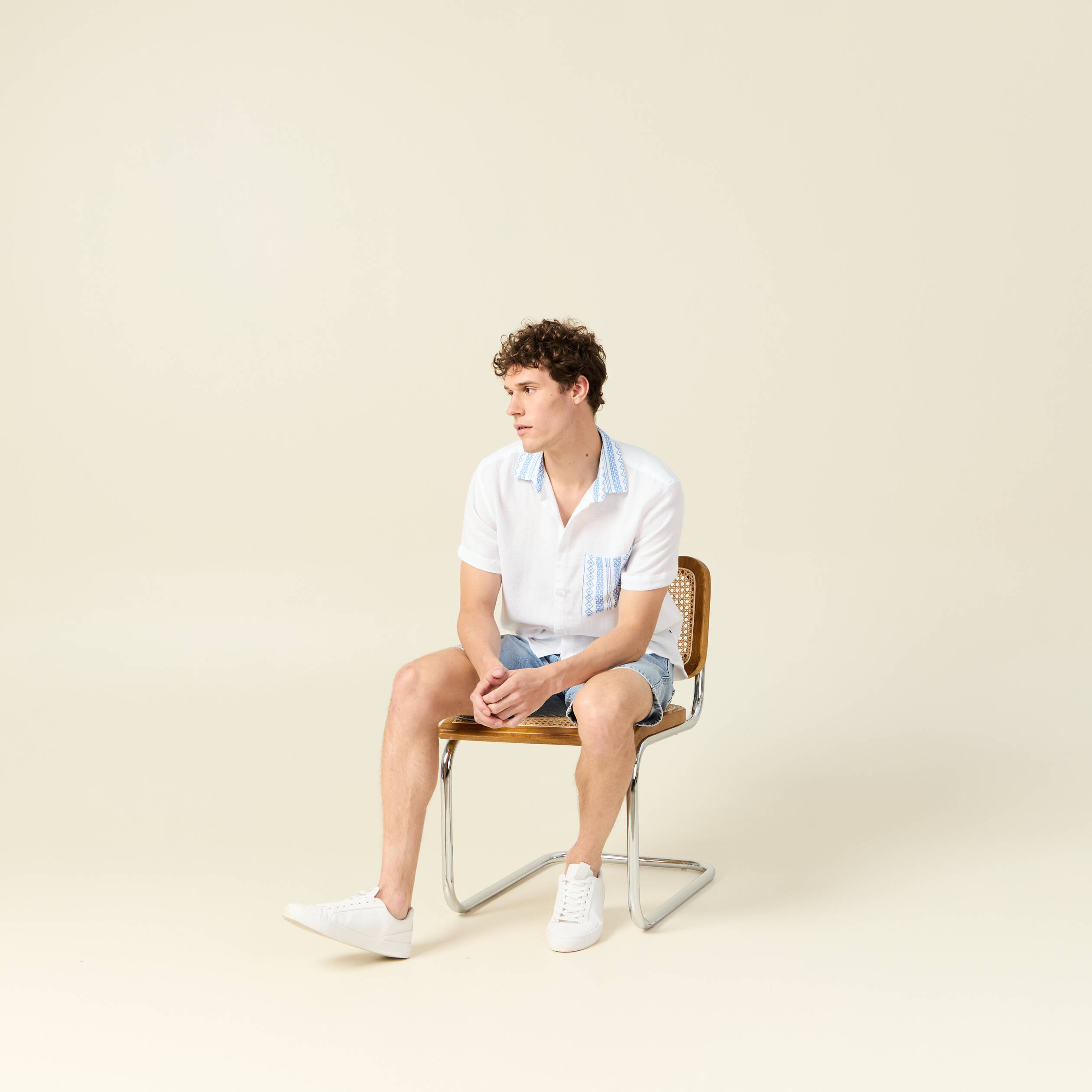 chemise manches courtes blanc homme Chemise manches courtes blanc homme