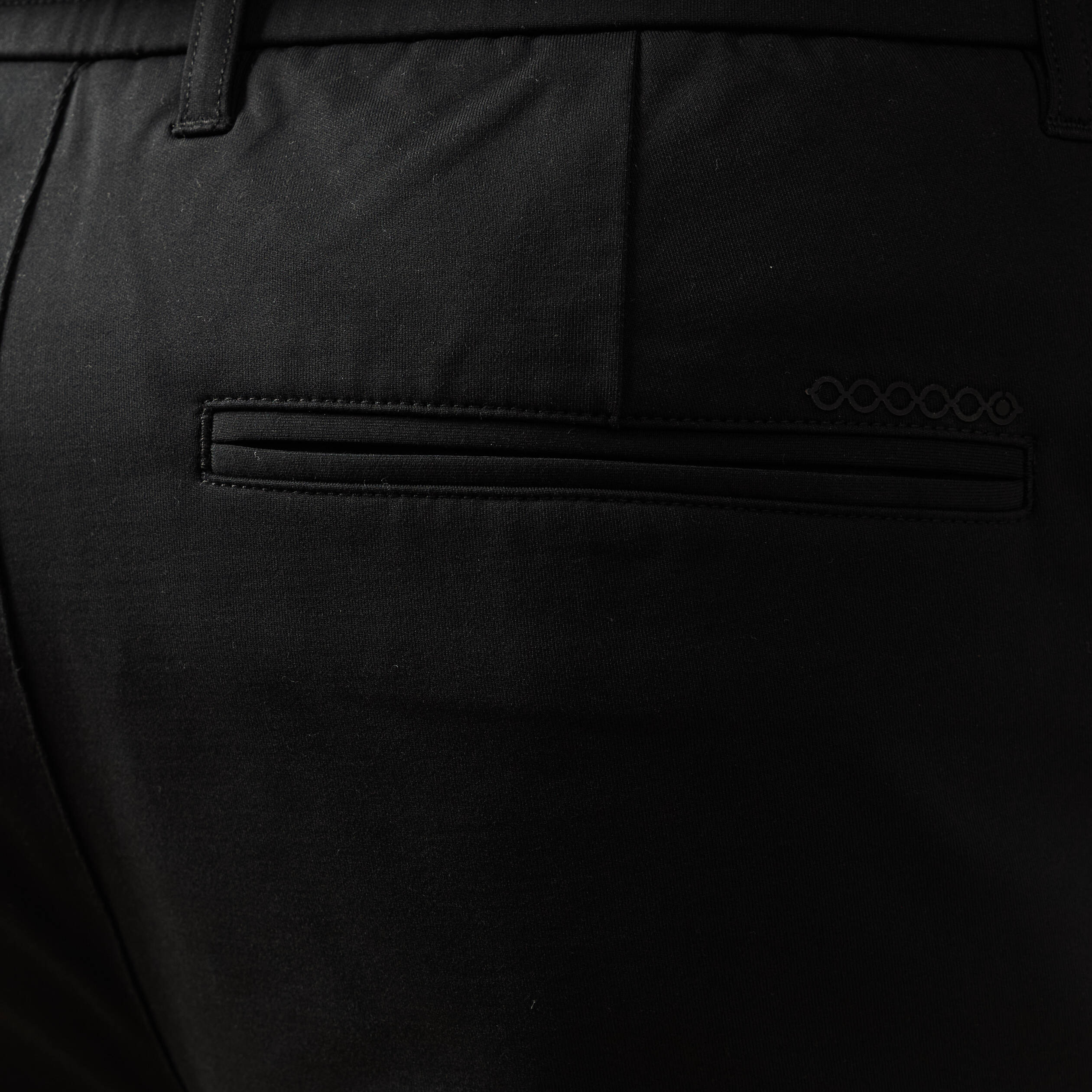Pantalon chino stretch noir homme