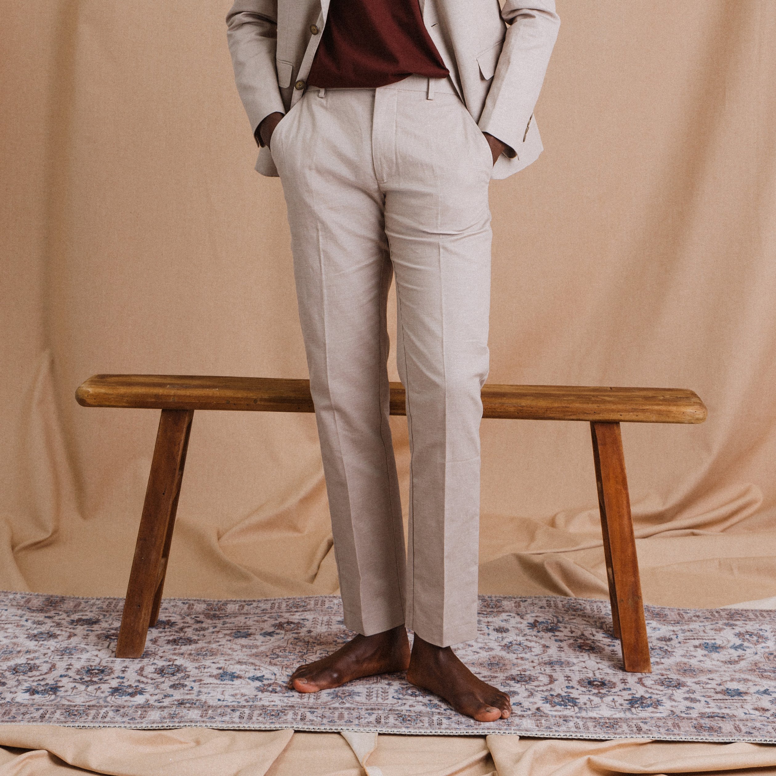 pantalon chino gris homme Pantalon chino gris homme
