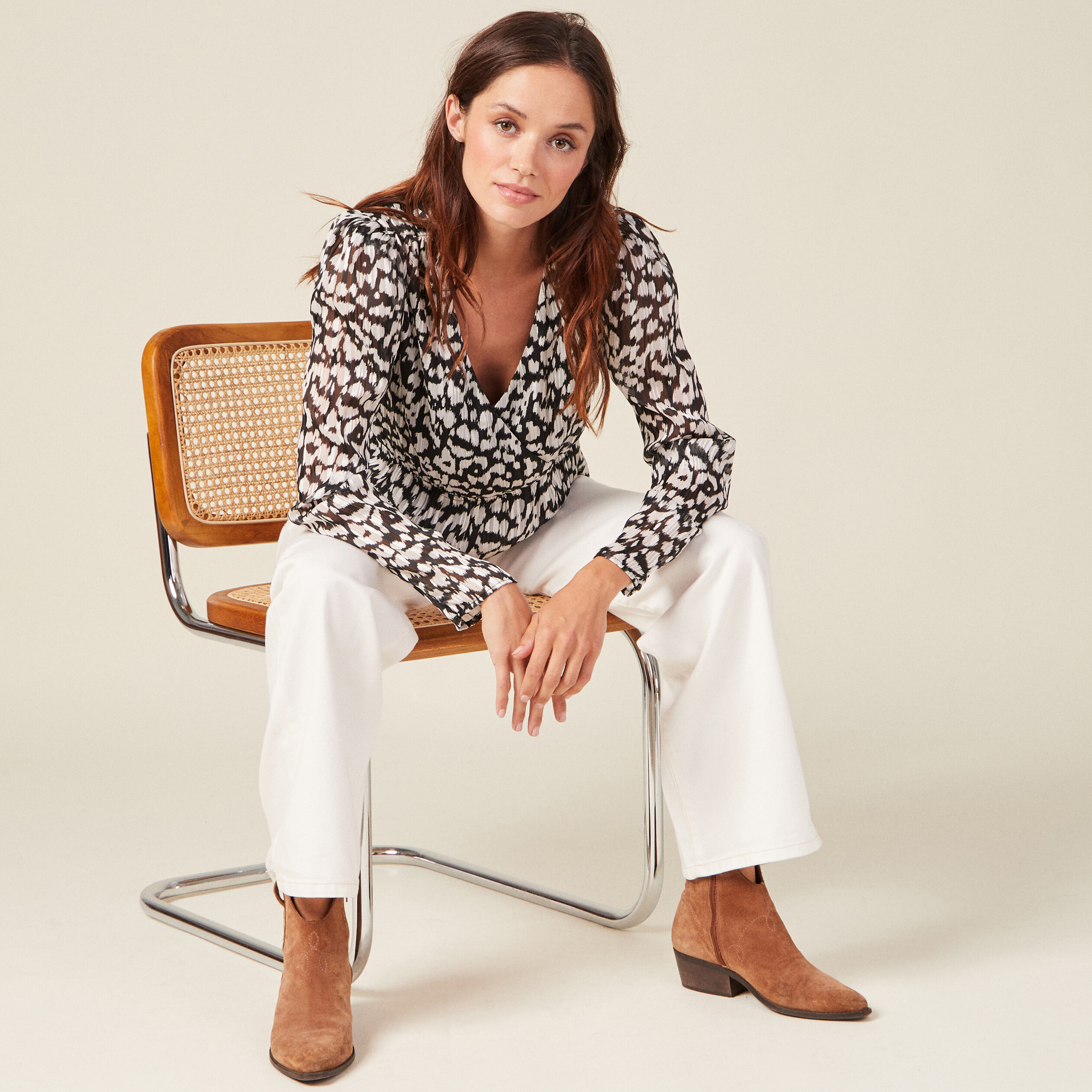 blouse manches longues noir femme Blouse manches longues noir femme