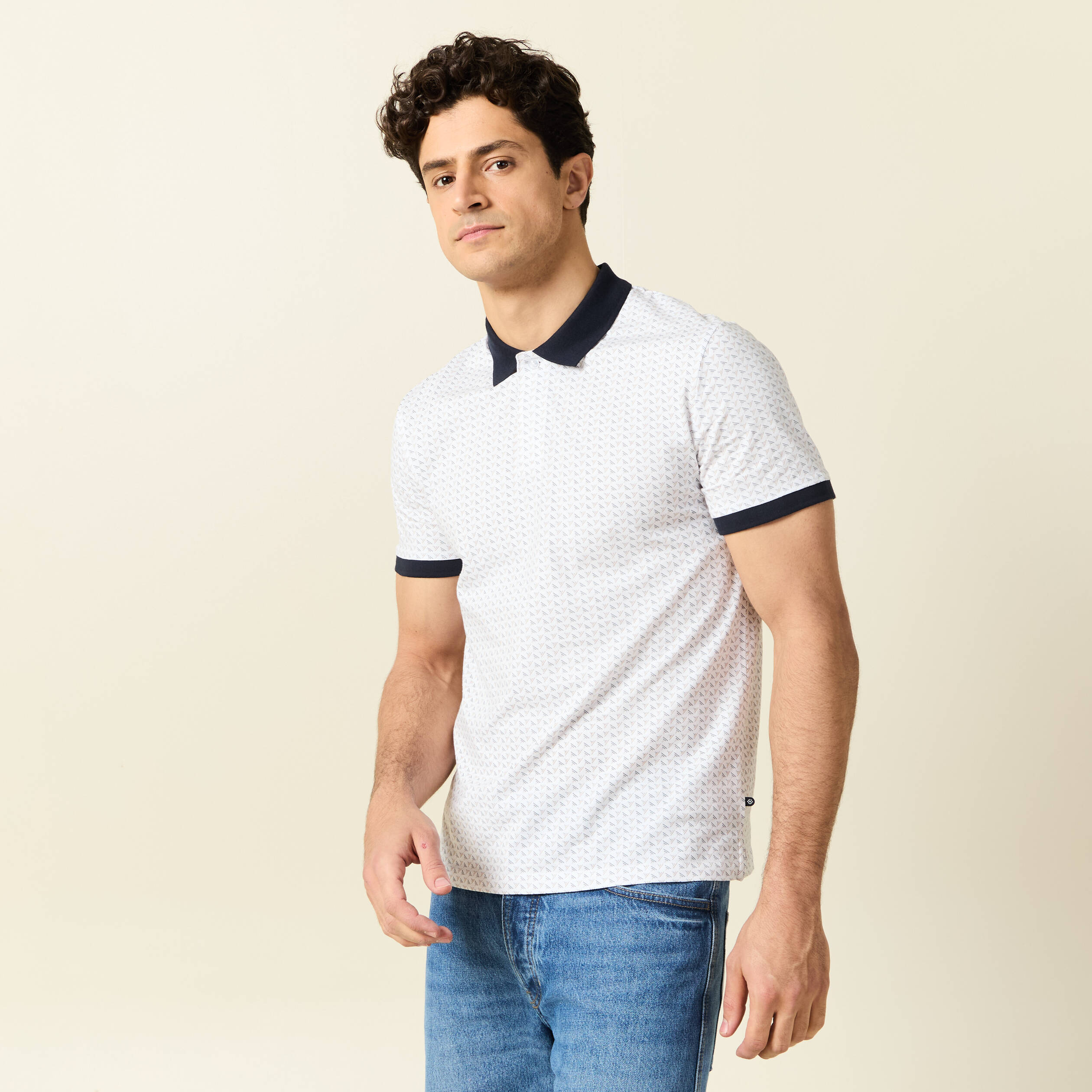 polo eco responsable blanc homme Polo éco-responsable blanc homme