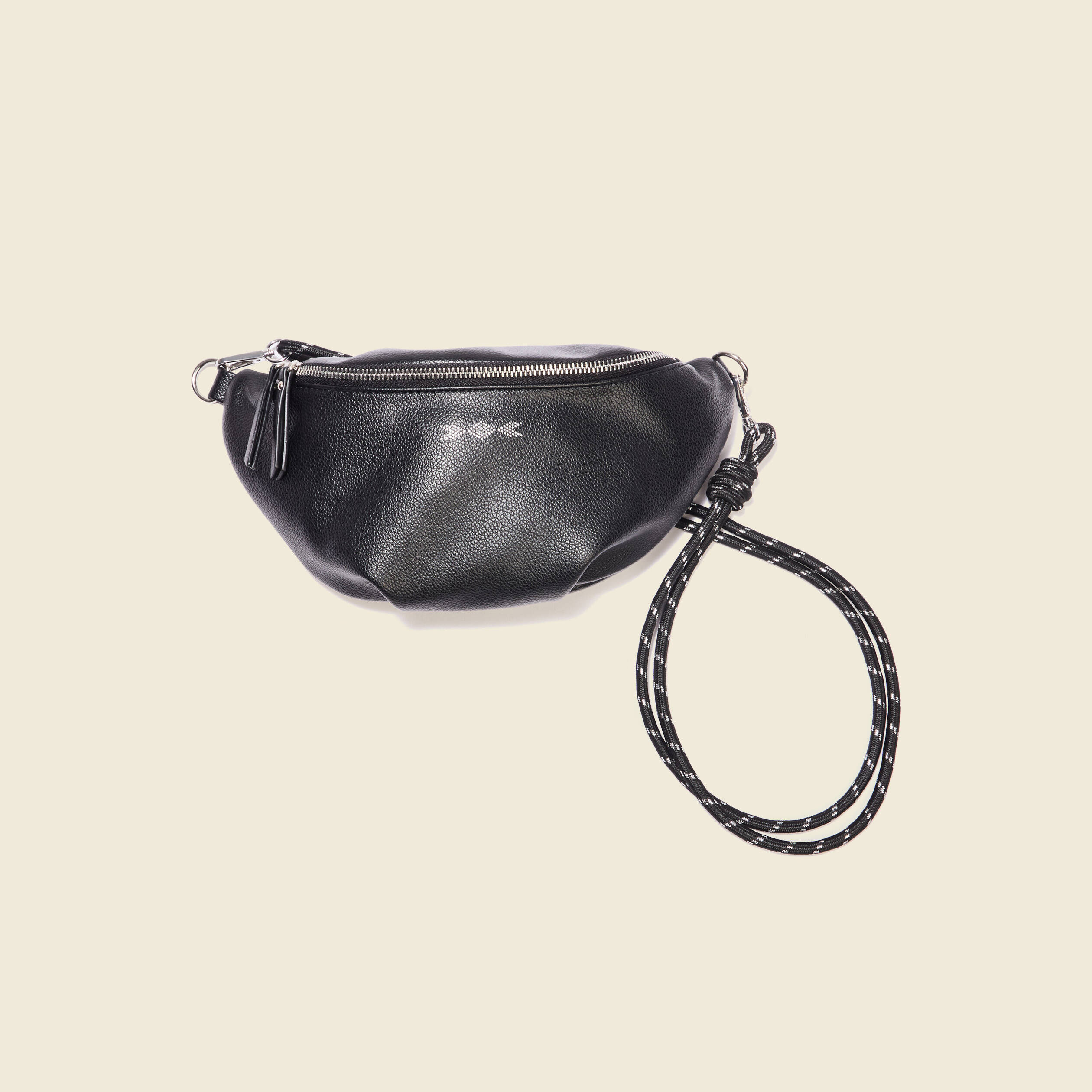 sac banane simili cuir noir femme Sac banane simili cuir noir femme