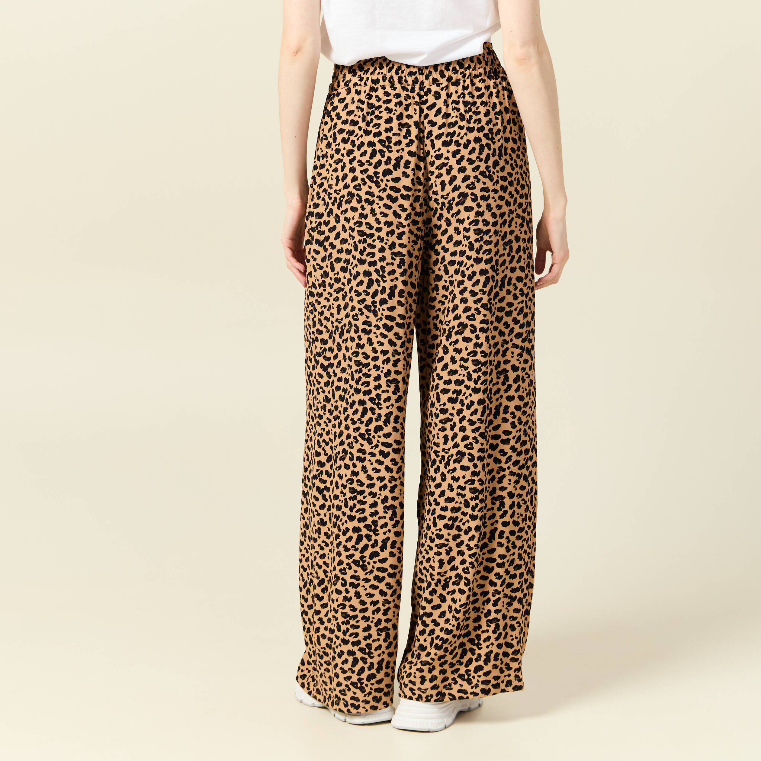 pantalon large fuide camel femme Pantalon large fuide camel femme