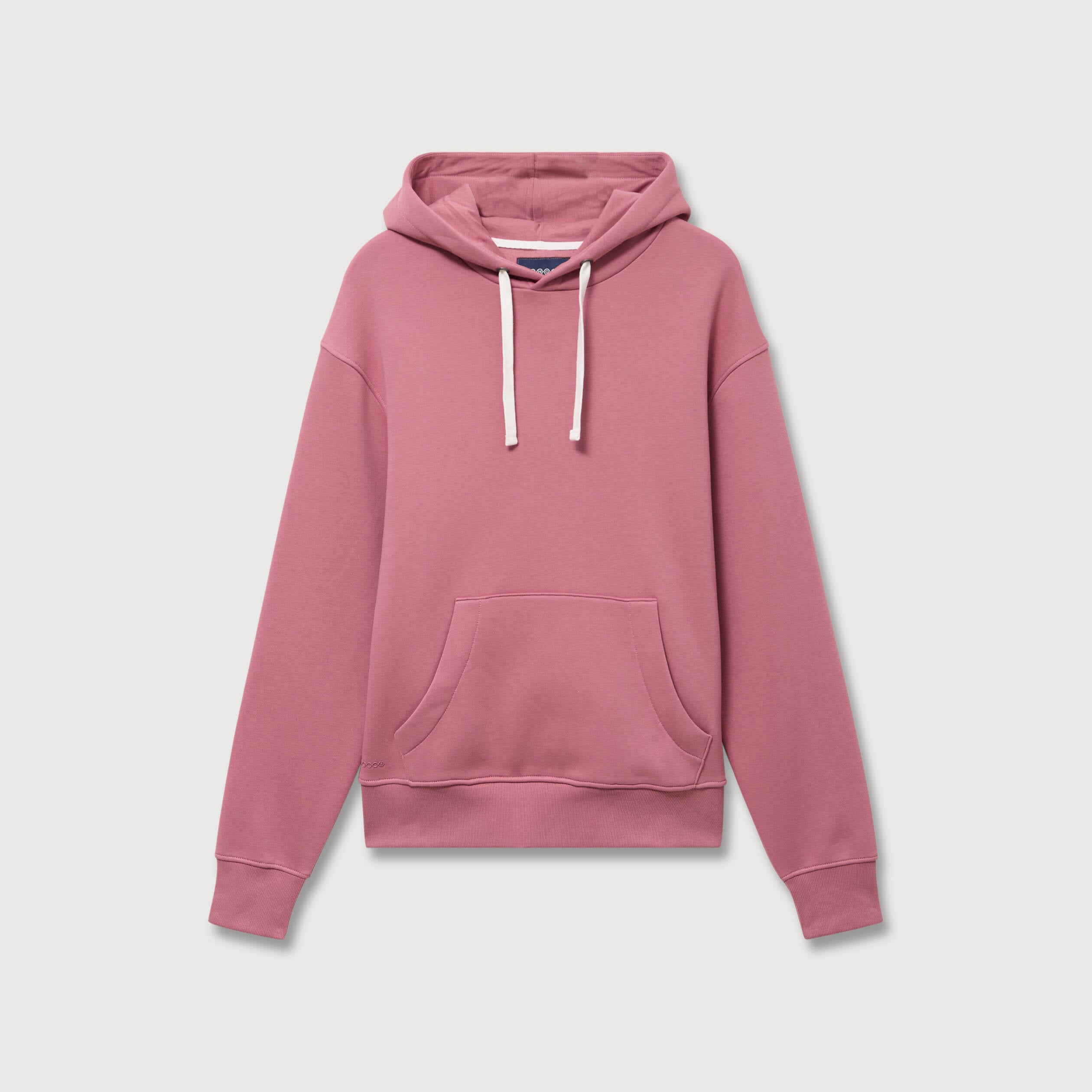 Sweat &agrave; capuche vieux rose homme
