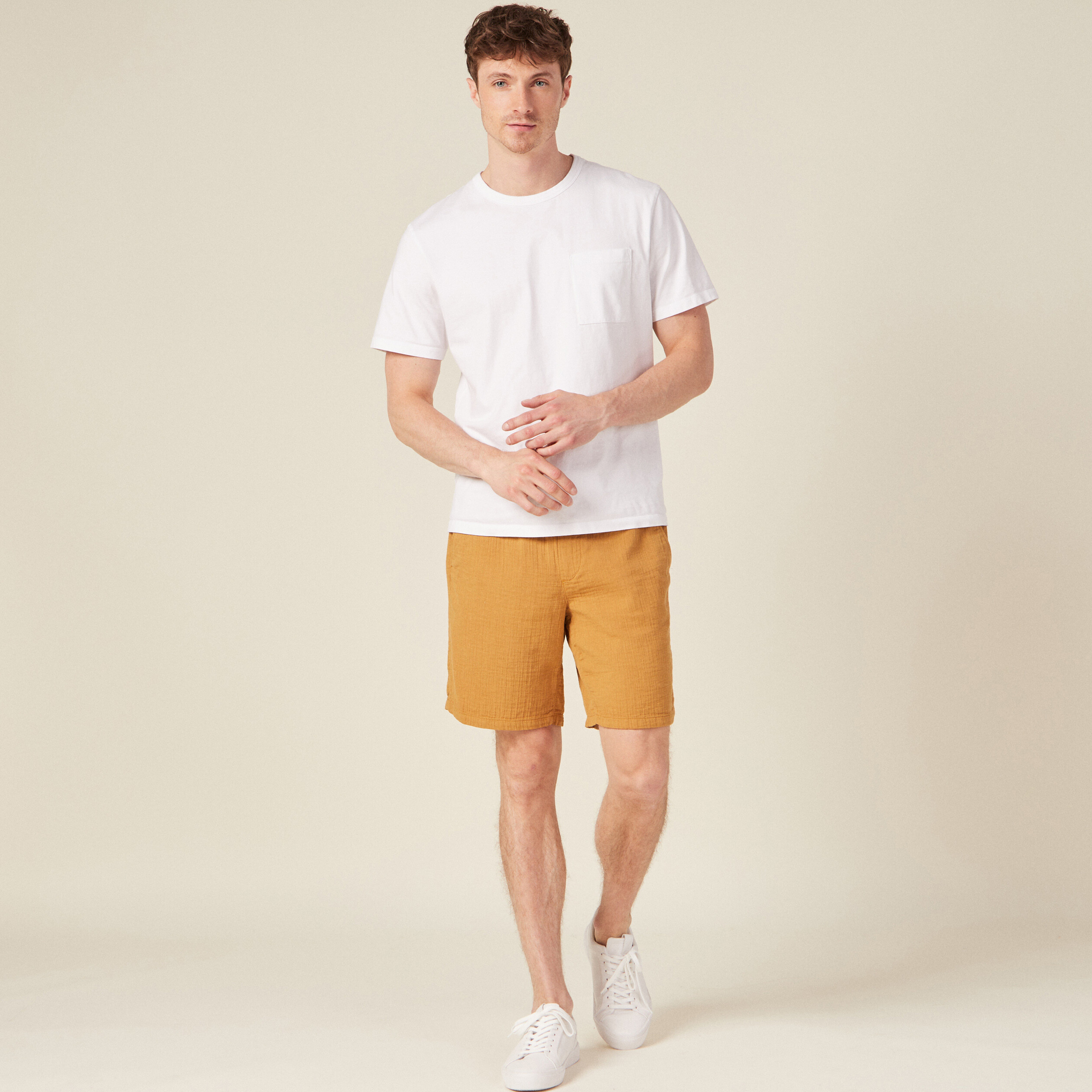 Bermuda elastique 2025 homme