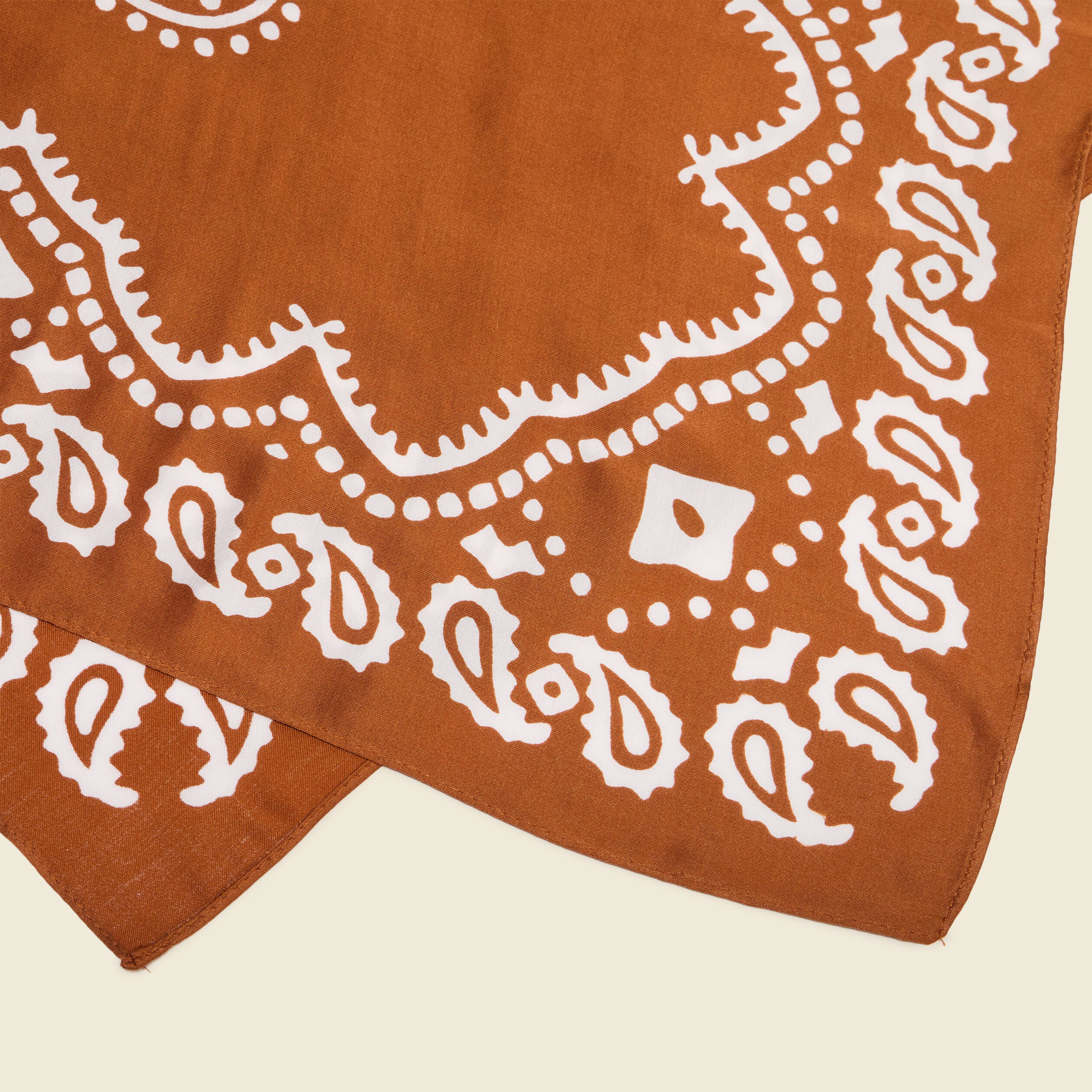 Foulard marron clair femme