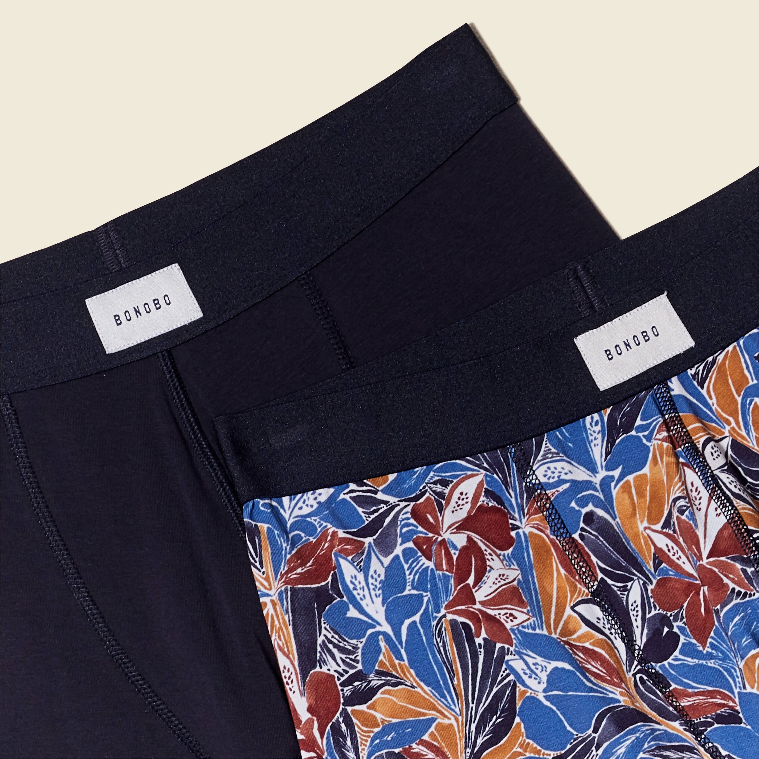 lot 2 boxers bleu marine homme Lot 2 boxers bleu marine homme