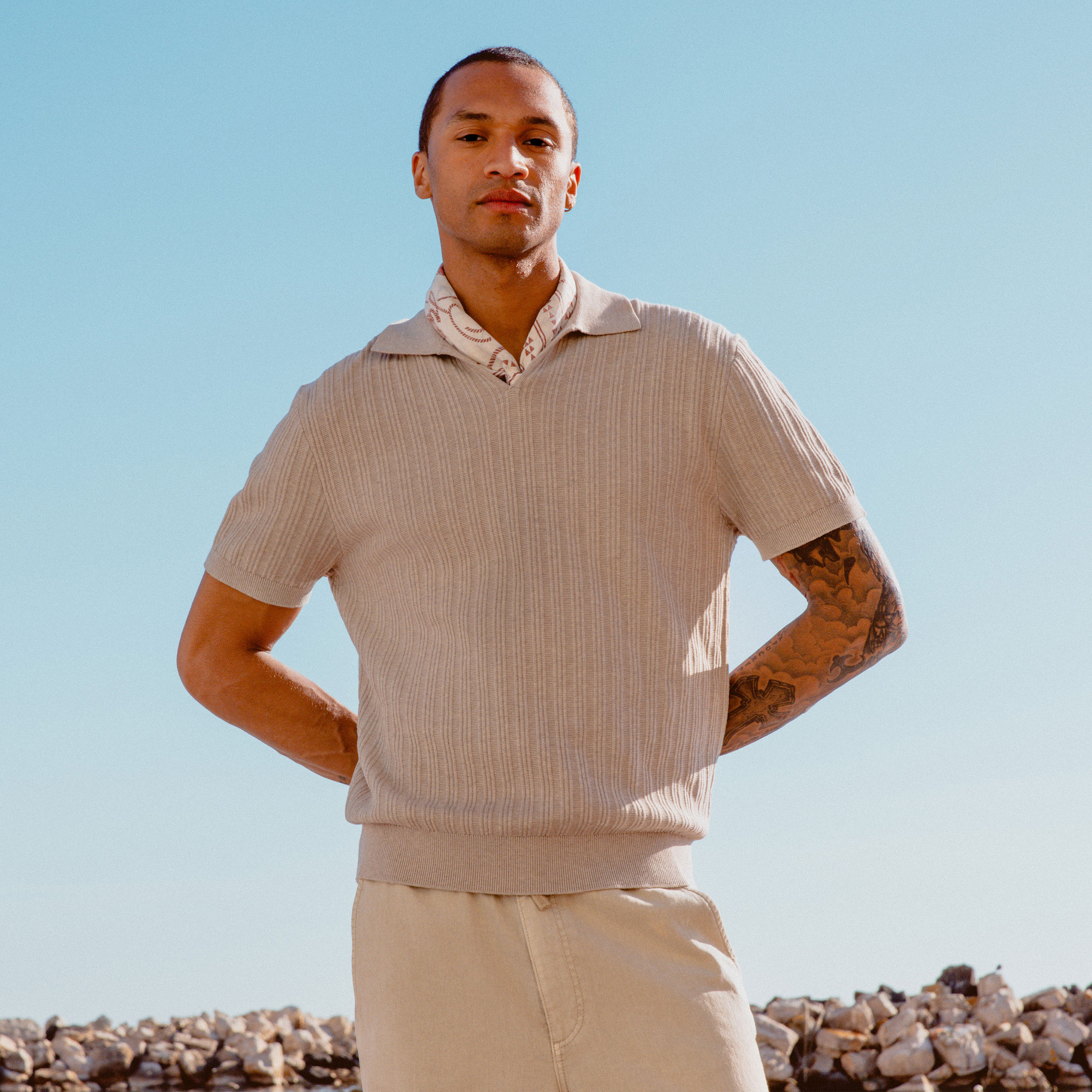 polo manches courtes gris homme Polo manches courtes gris homme