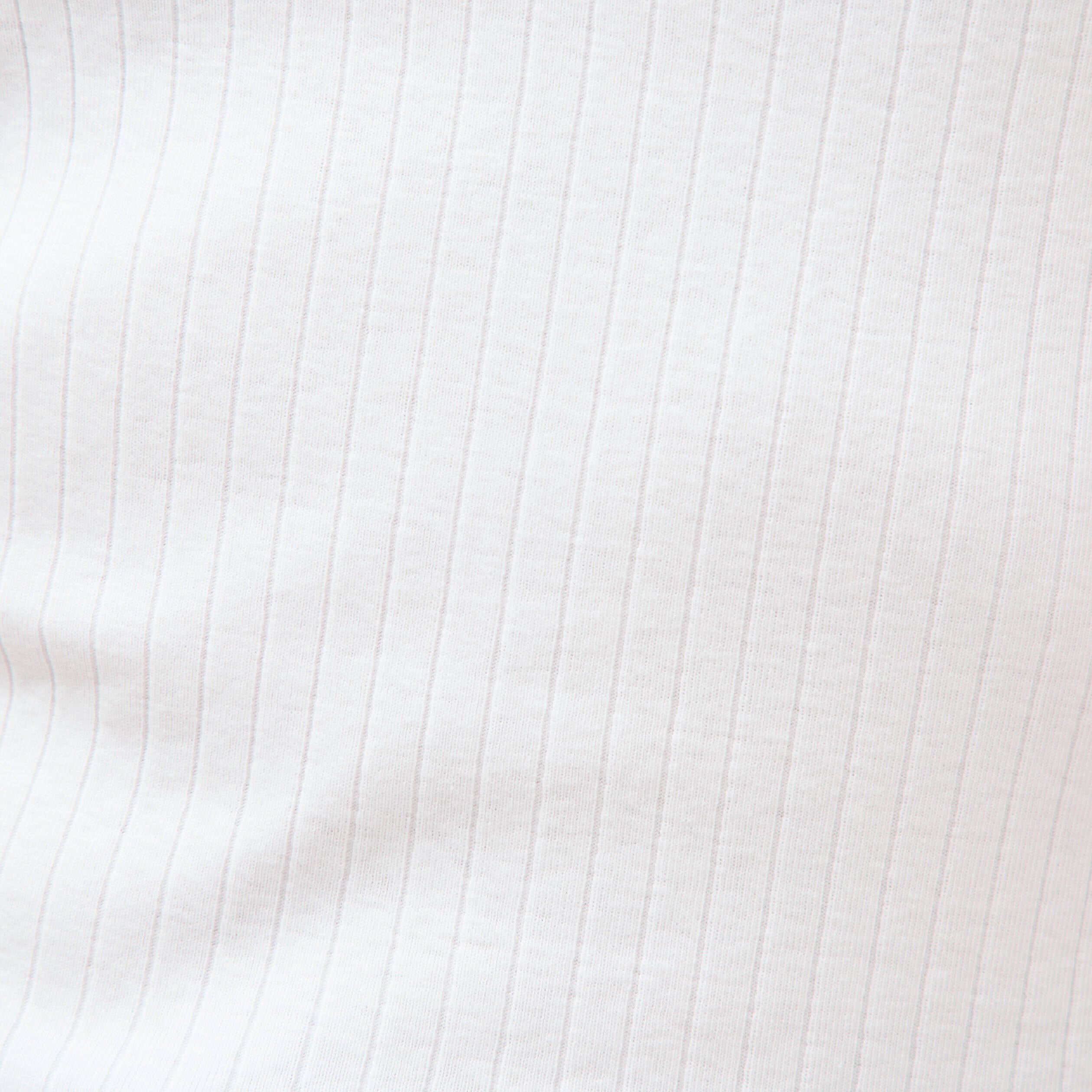 Polo manches courtes blanc femme