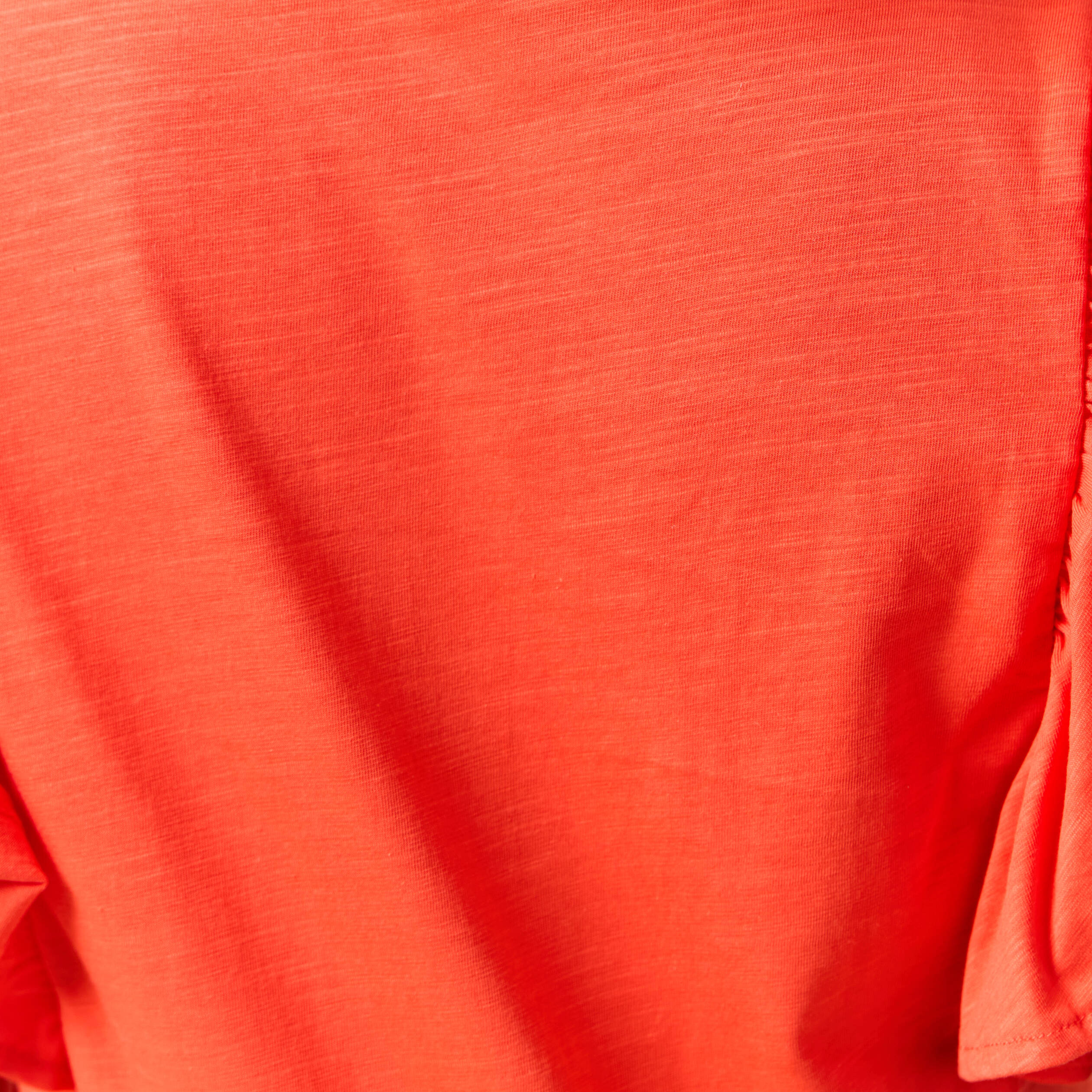 Débardeur sans manches orange foncé femme