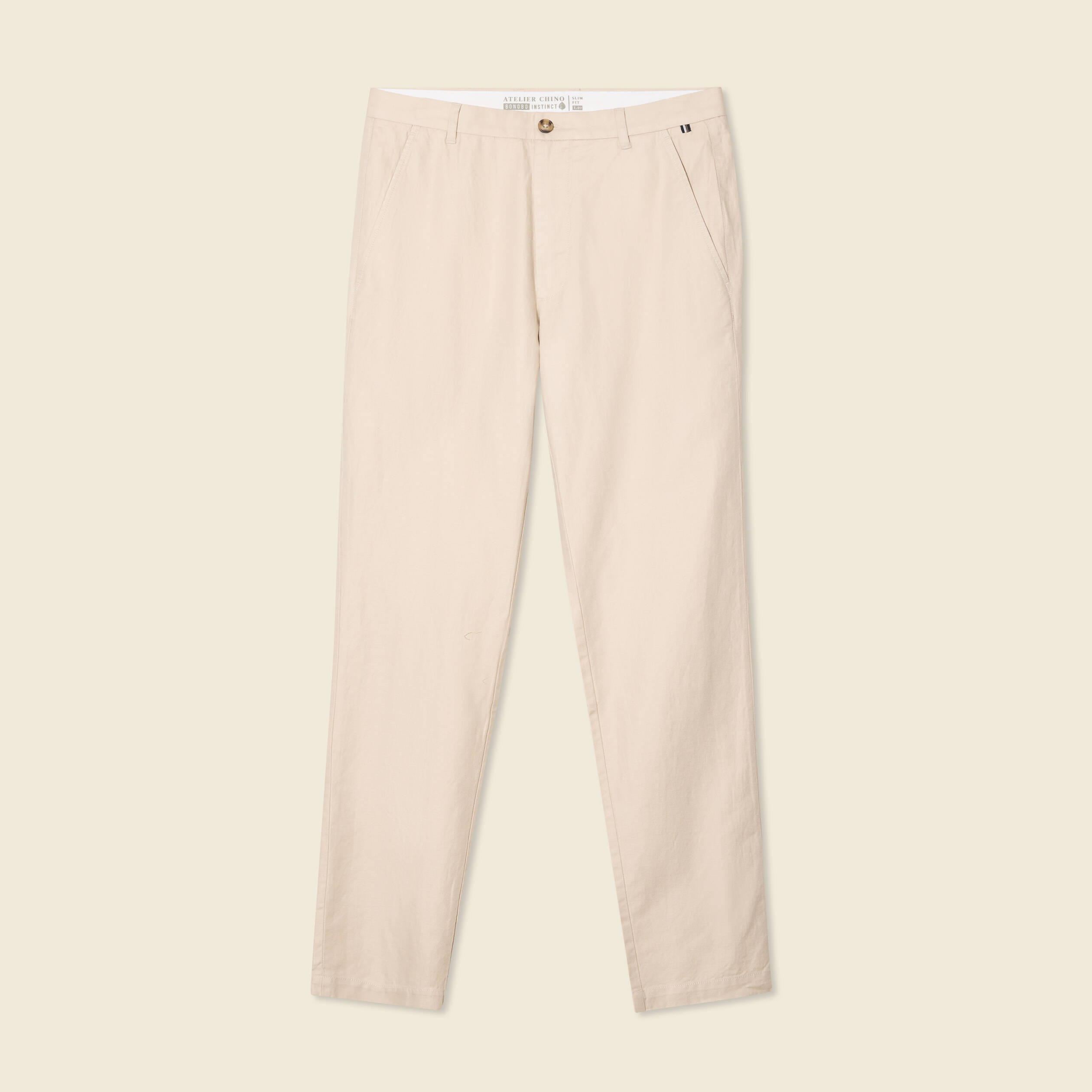 pantalon chino sable homme Pantalon chino sable homme