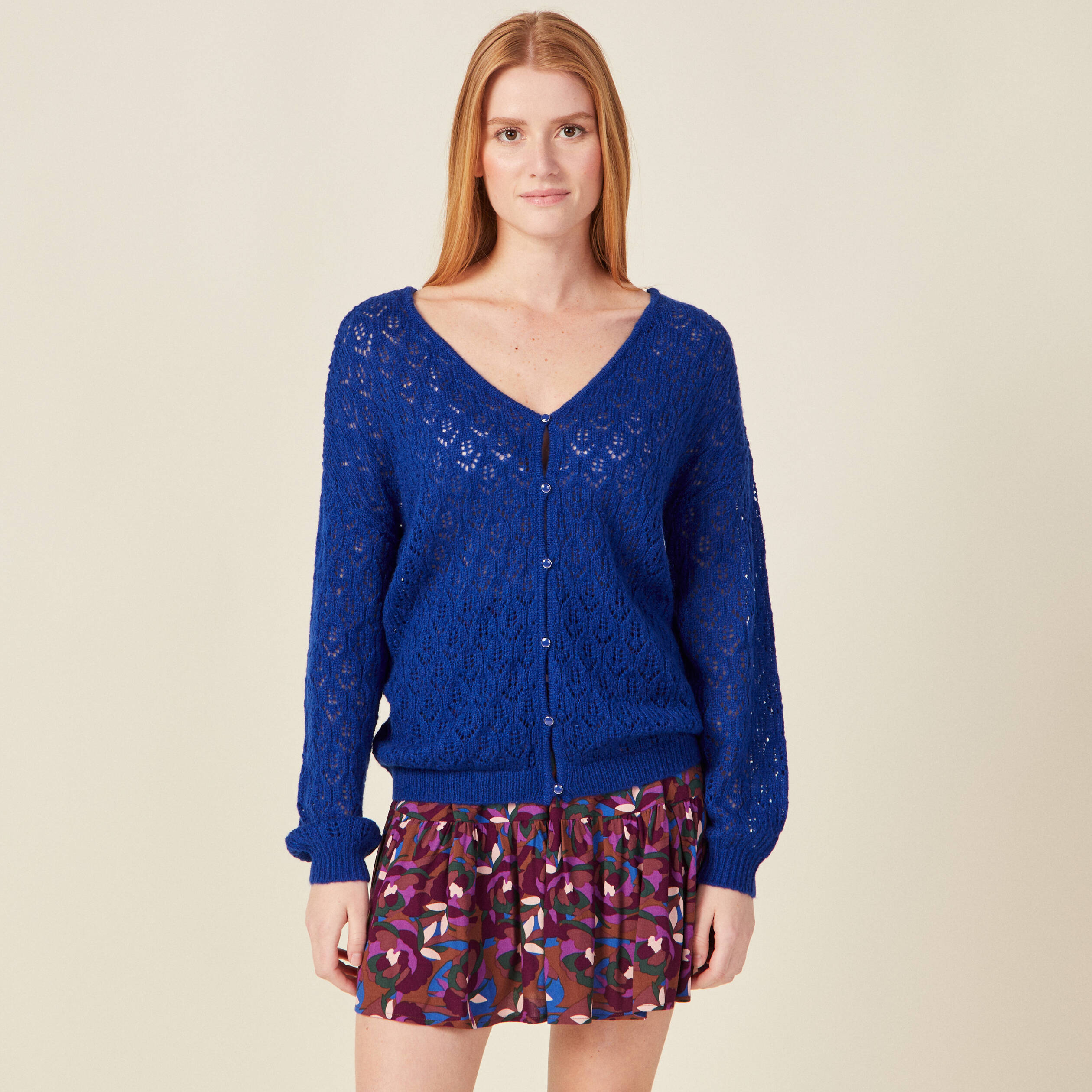 Gilet bleu electrique femme hotsell