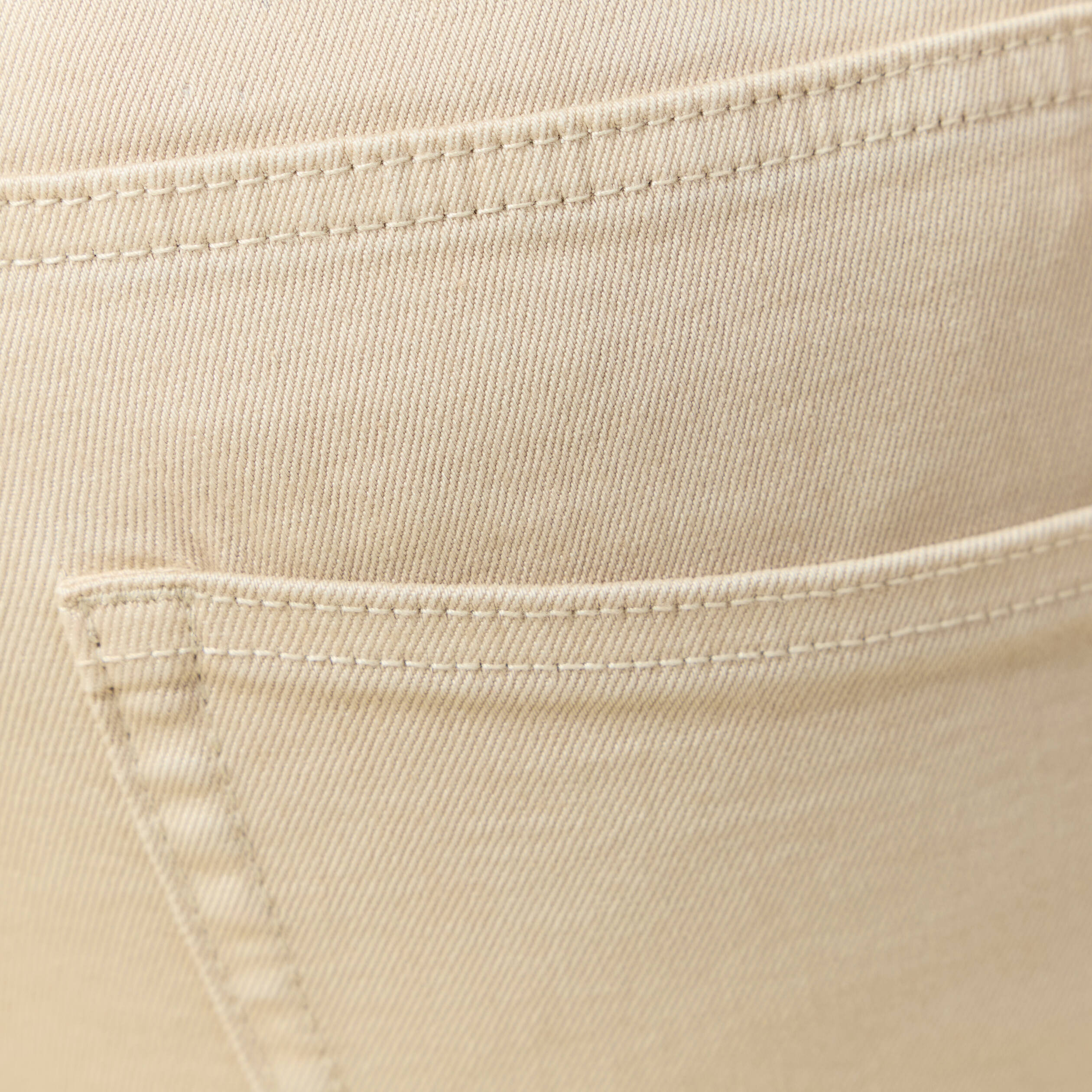jeans slim 5 poches denim beige homme Jeans slim 5 poches denim beige homme