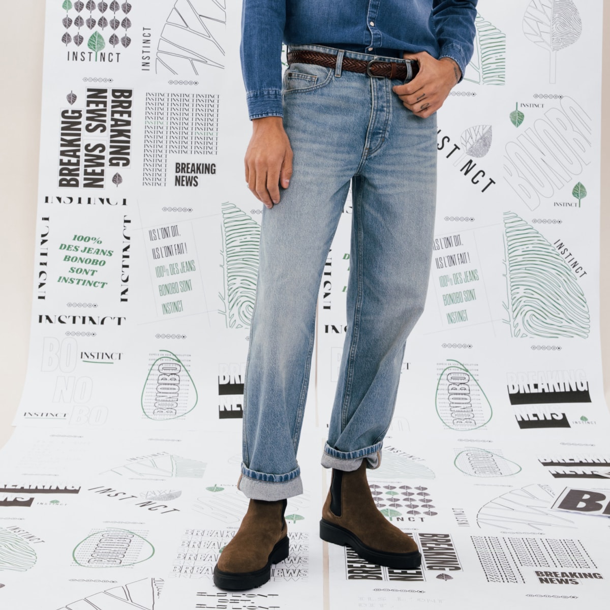 jeans relax 5 poches denim dirty homme Jeans relax 5 poches denim dirty homme
