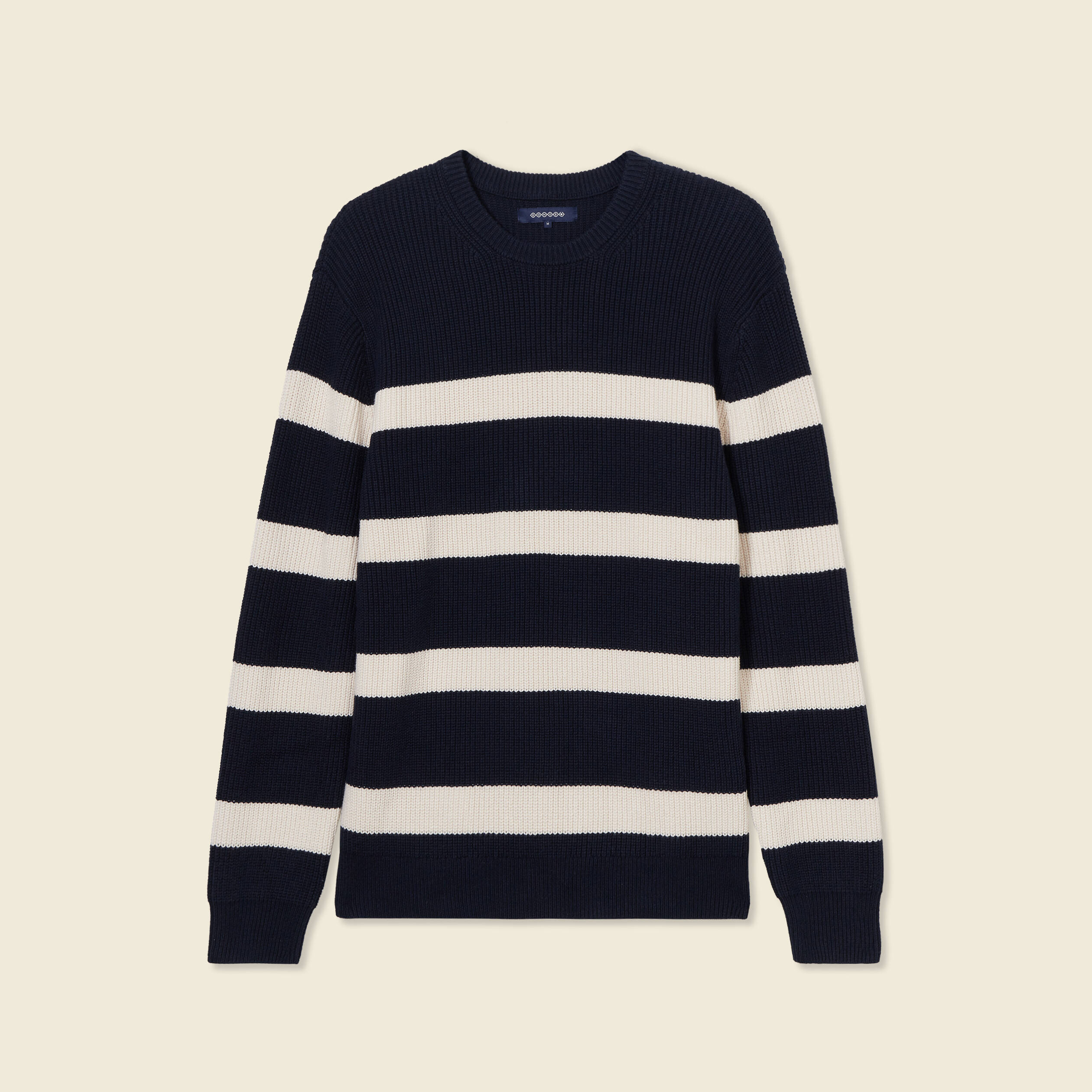pull manches longues bleu fonce homme Pull manches longues bleu foncé homme