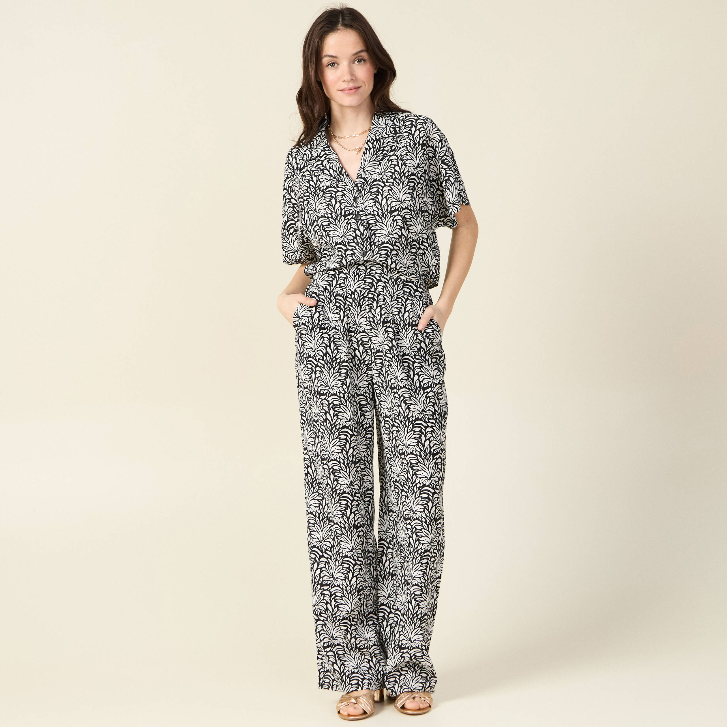 Combinaison eco responsable noir femme Bonobo