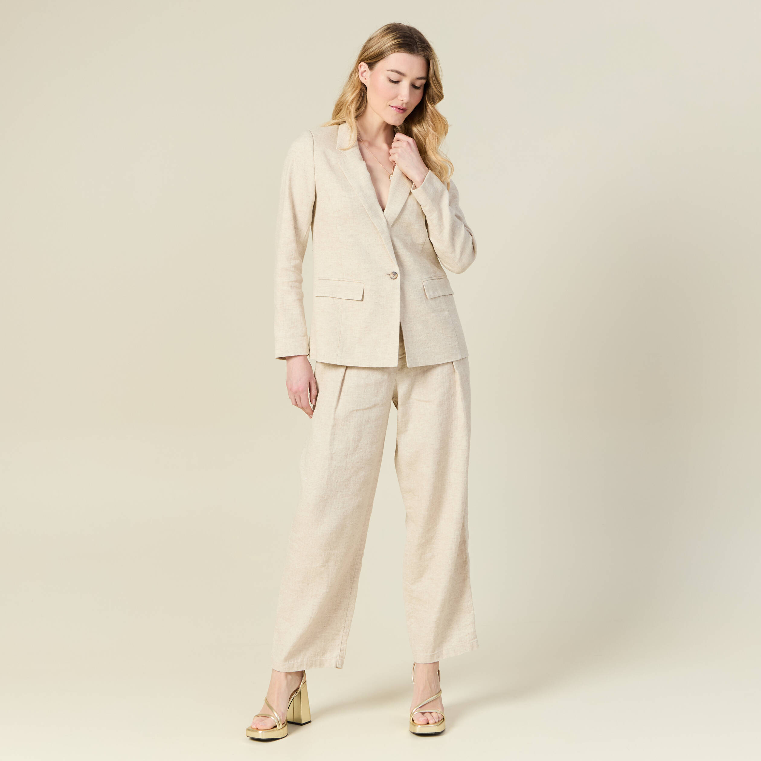 veste esprit blazer sable femme Veste esprit blazer sable femme