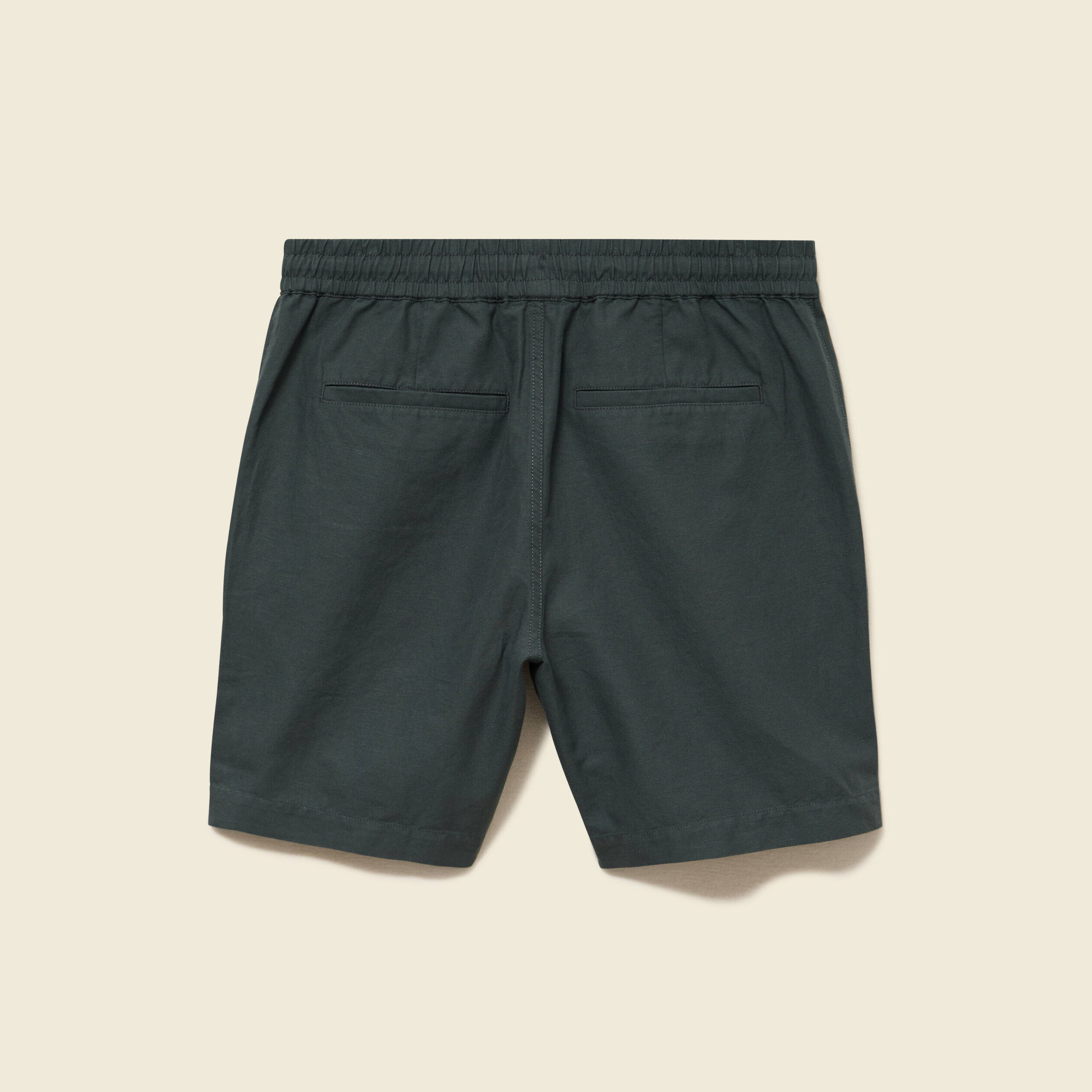 Bermuda vert kaki homme