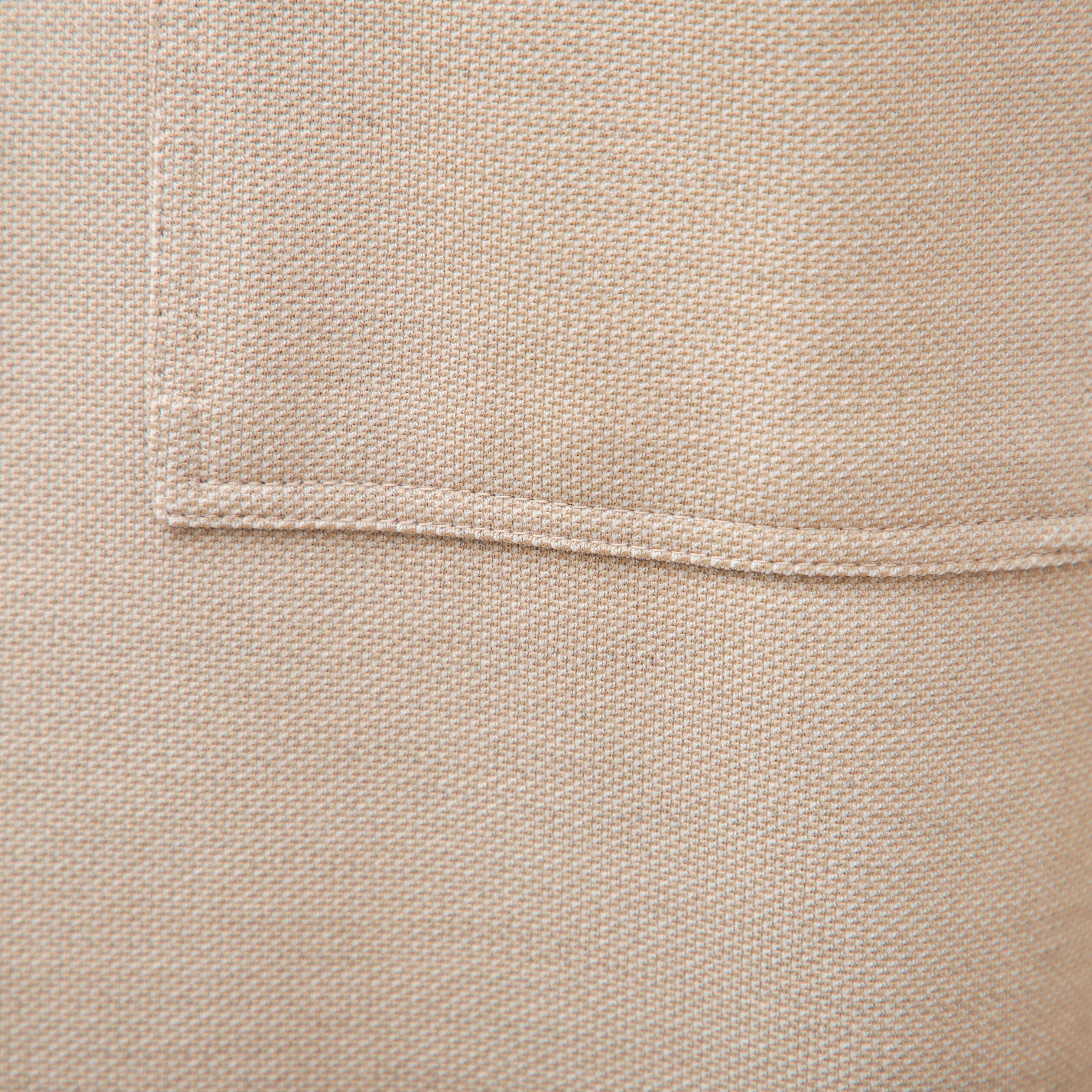 Surchemise droite col am&eacute;ricain beige homme