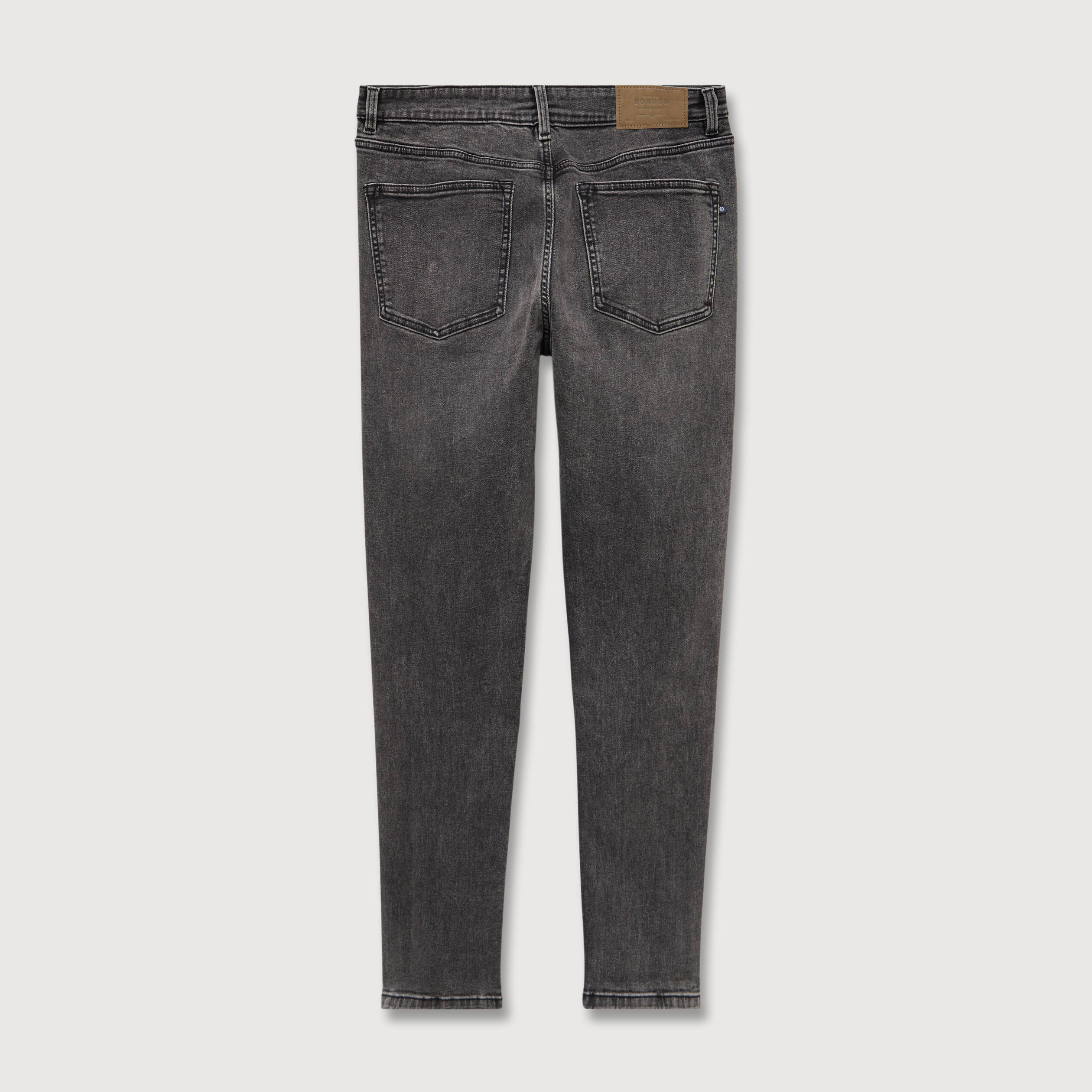 Jeans skinny tapered denim snow noir homme