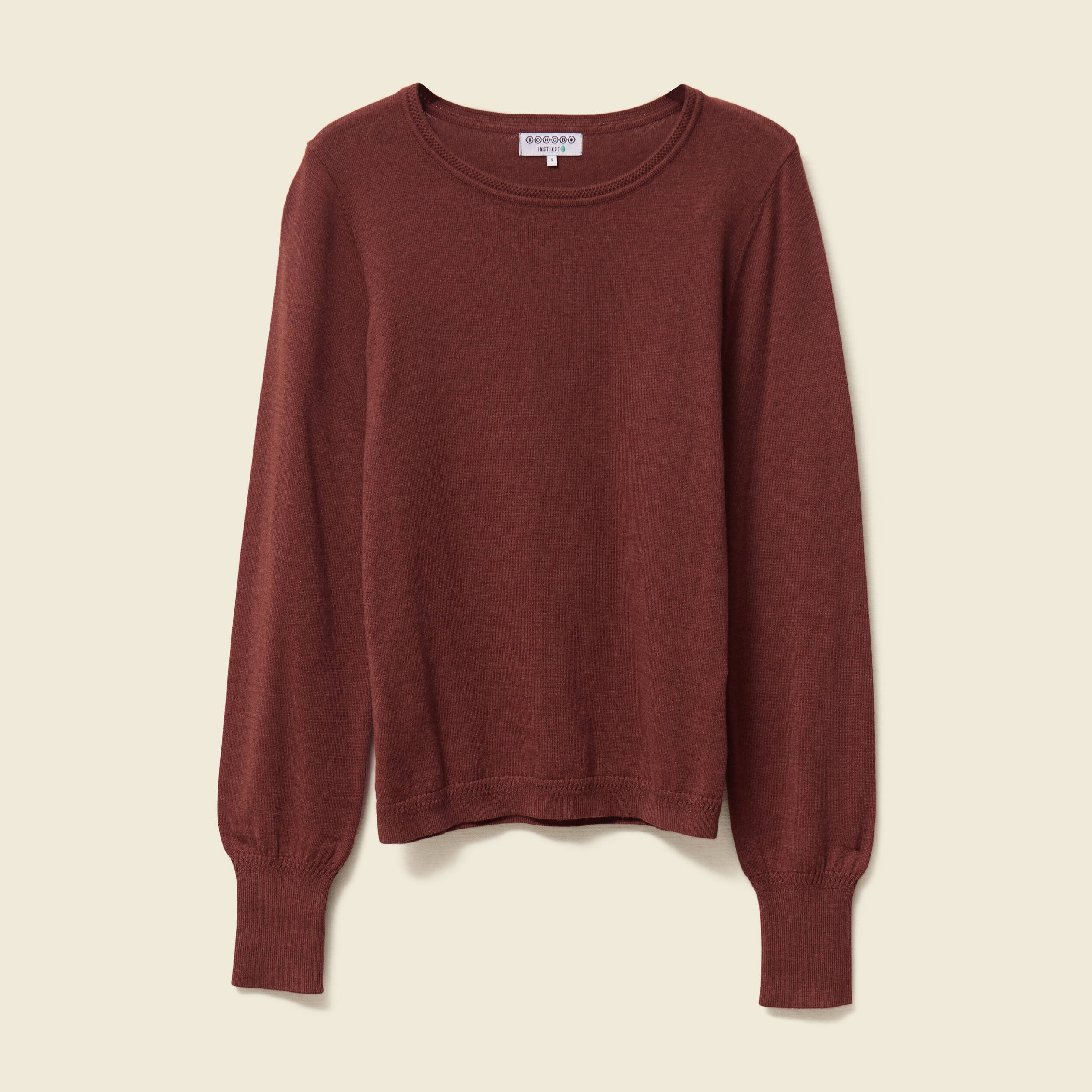 pull manches longues marron femme Pull manches longues marron femme