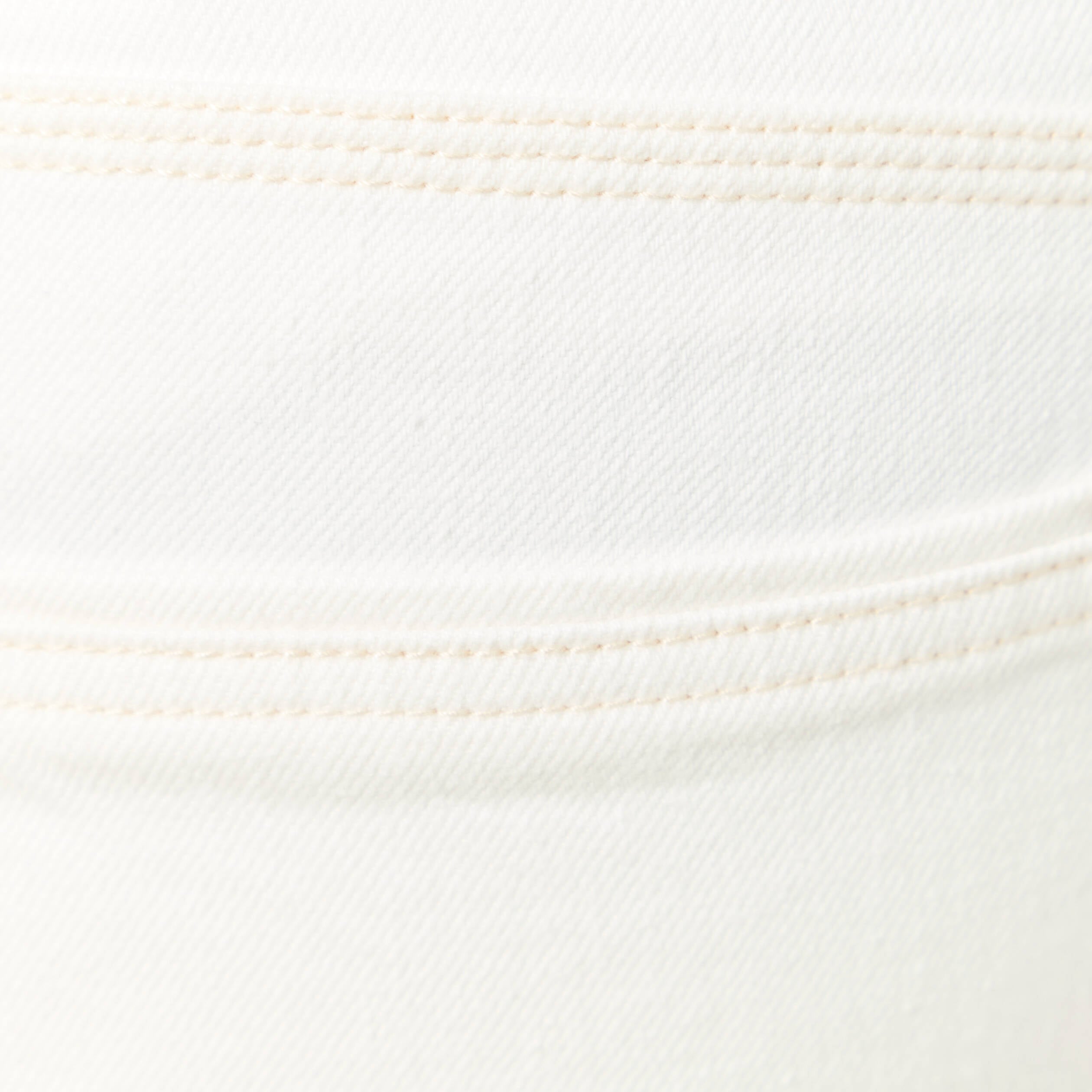 Jeans regular longueur 34 denim blanc homme
