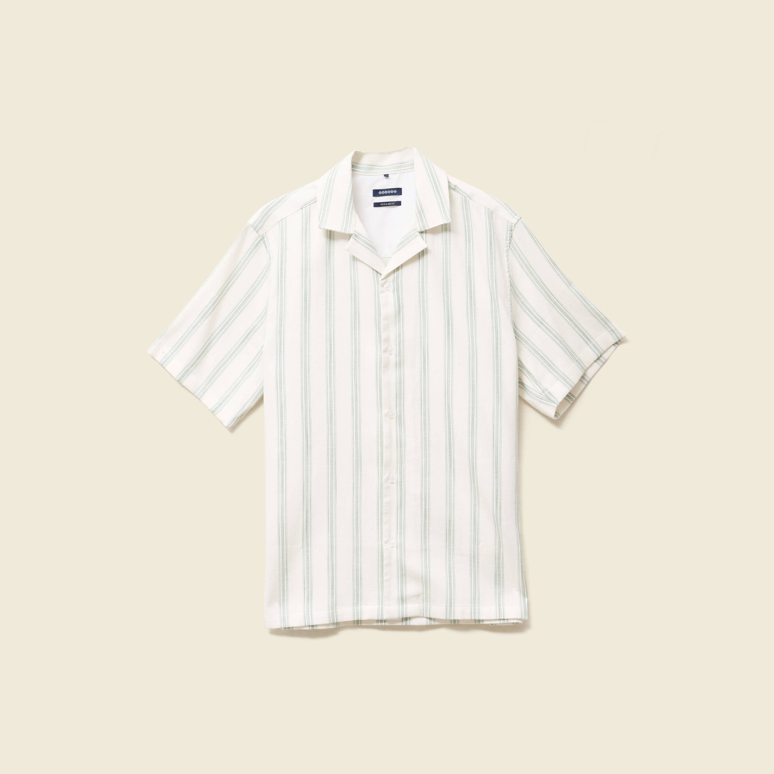 chemise manches courtes vert homme Chemise manches courtes vert homme