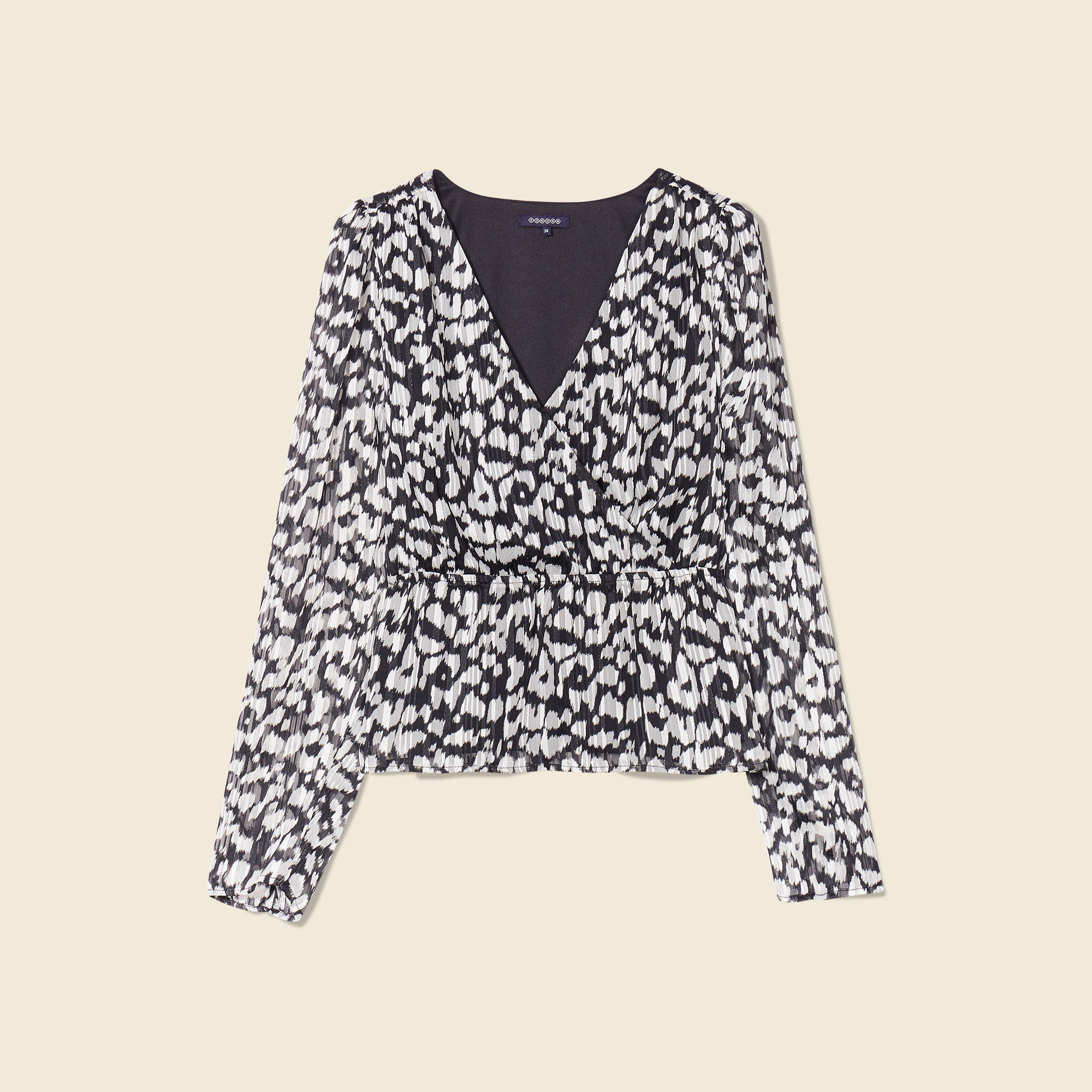 blouse manches longues noir femme Blouse manches longues noir femme