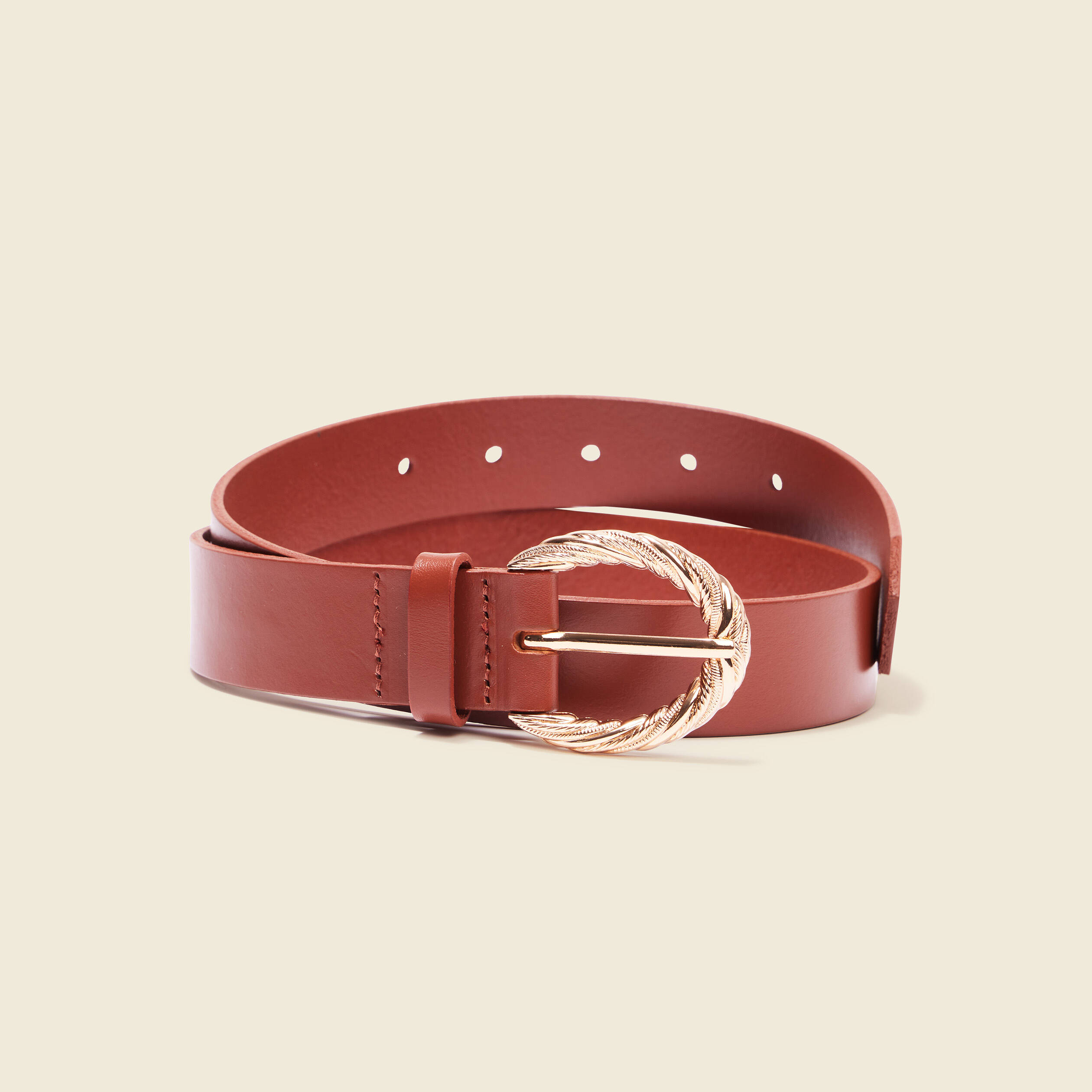 Ceinture en cuir femme solde outlet