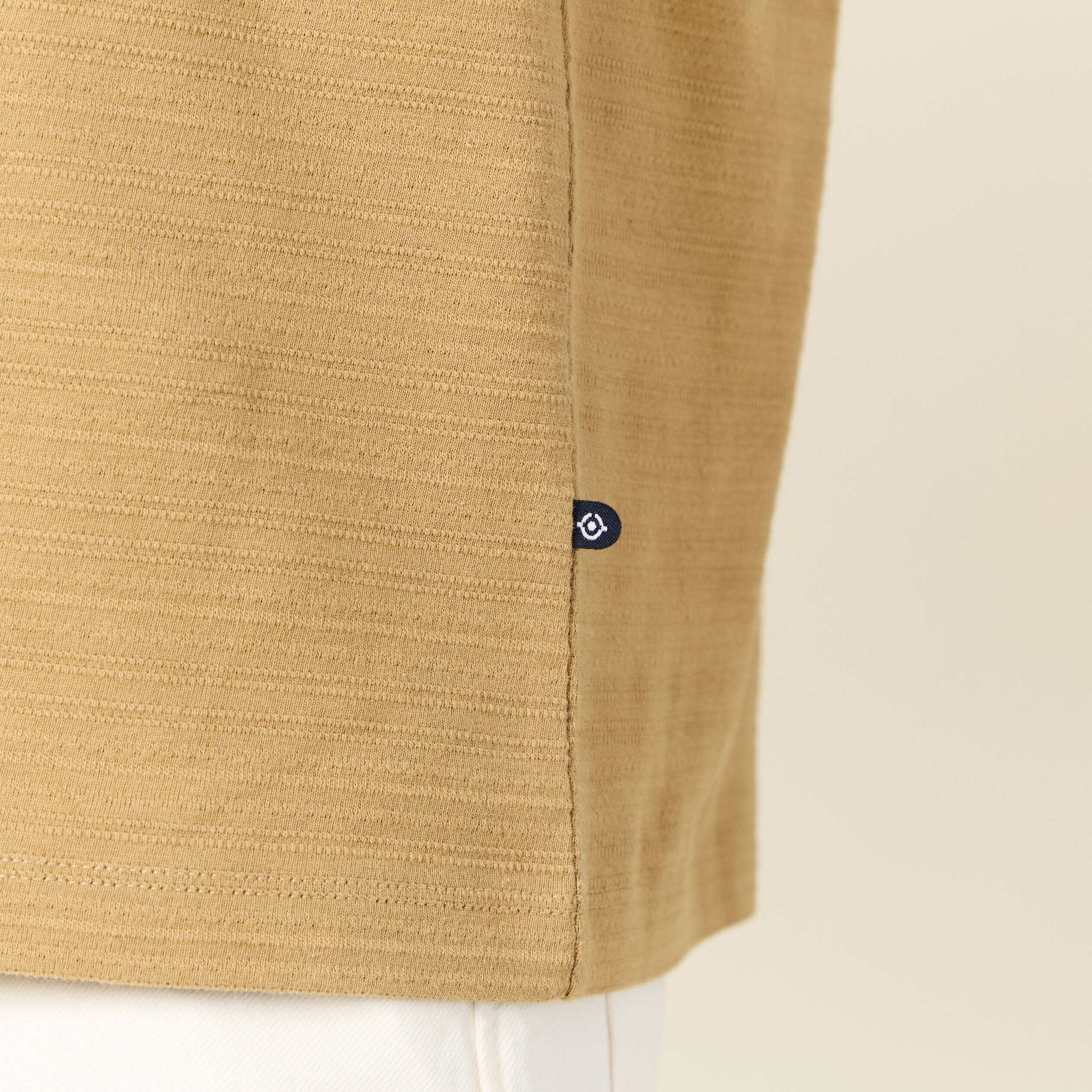 t shirt manches courtes beige homme T-shirt manches courtes beige homme
