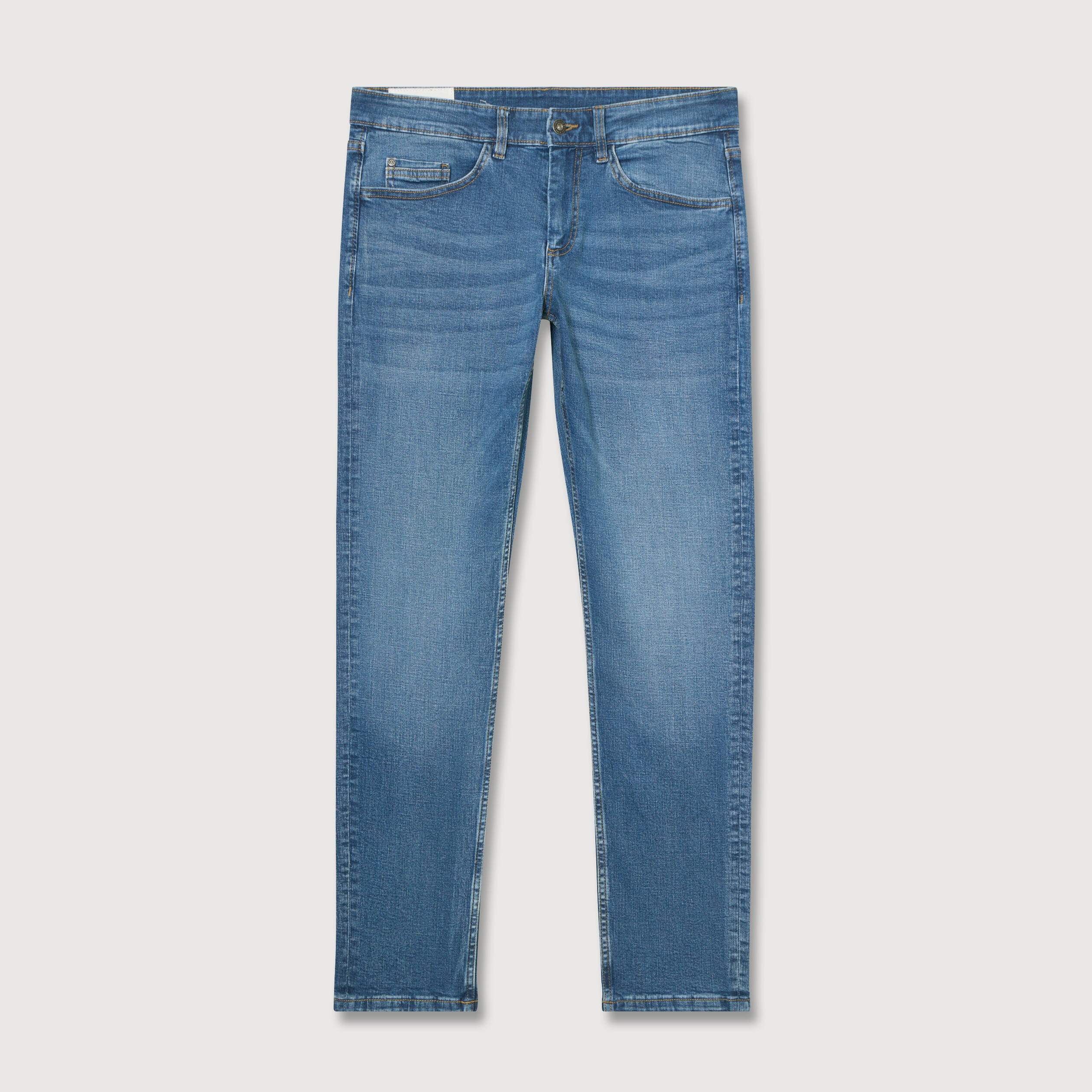 Jeans slim 5 poches longueur 32 denim stone homme