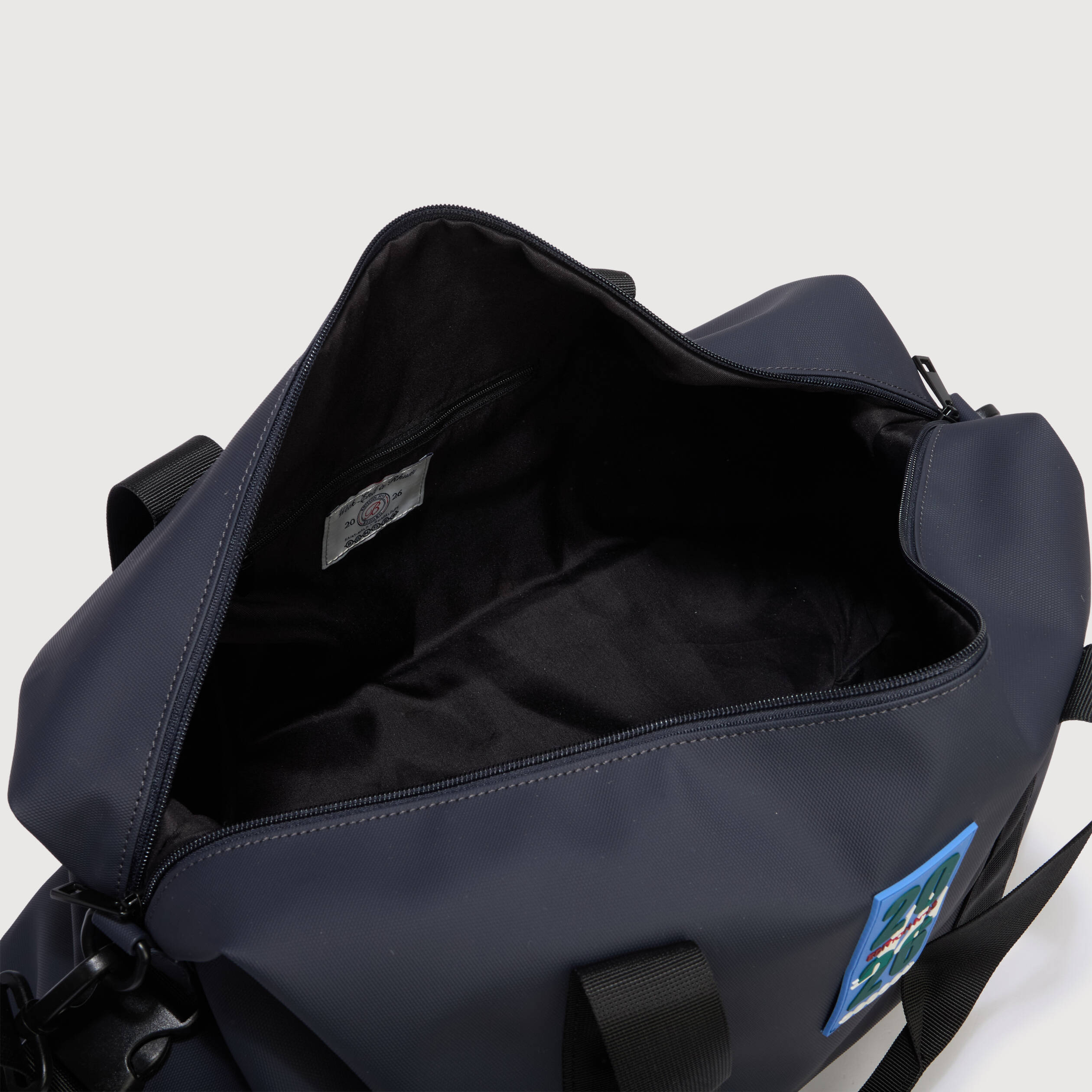 Sac avec doublure bleu marine homme