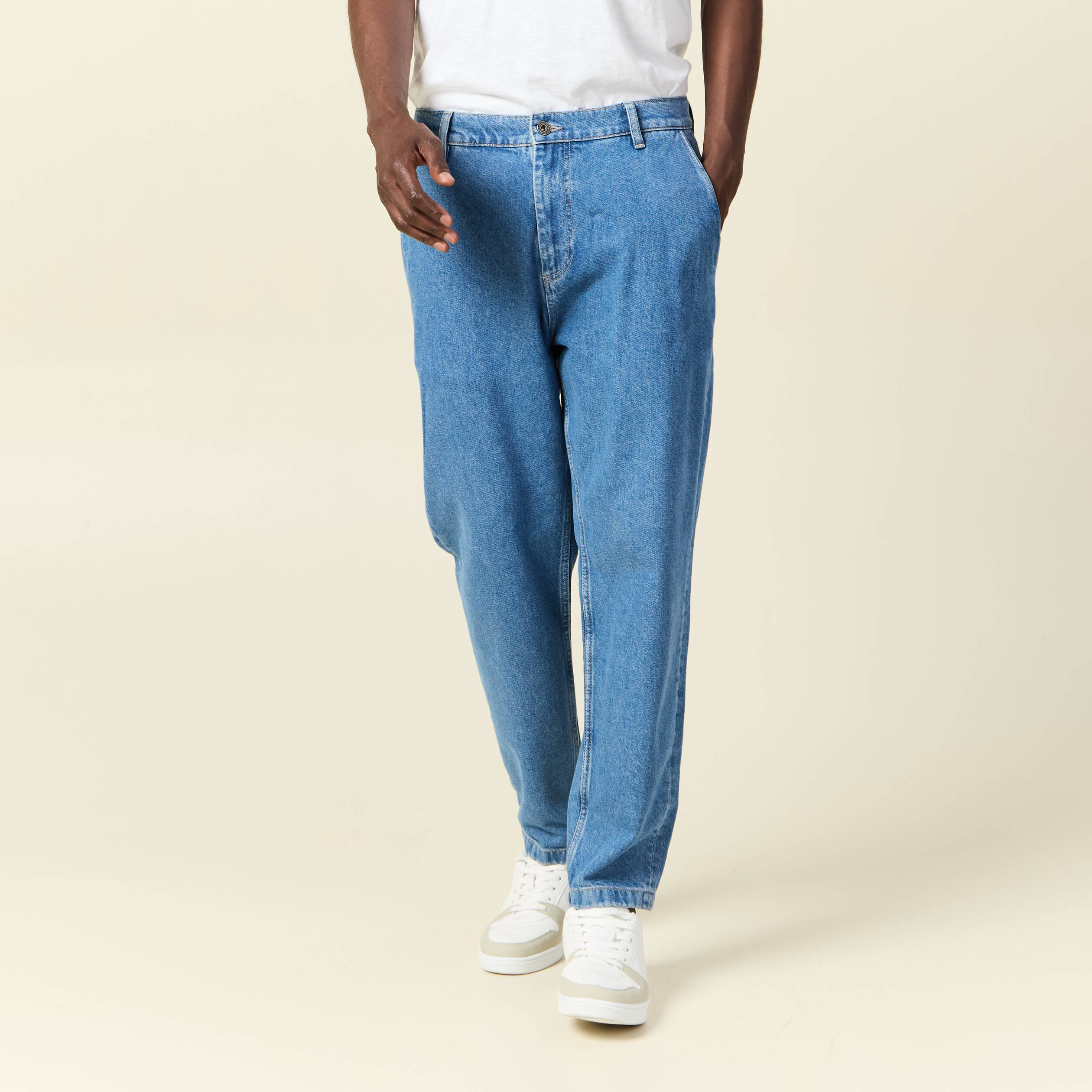 jeans slouchy denim used homme Jeans slouchy denim used homme