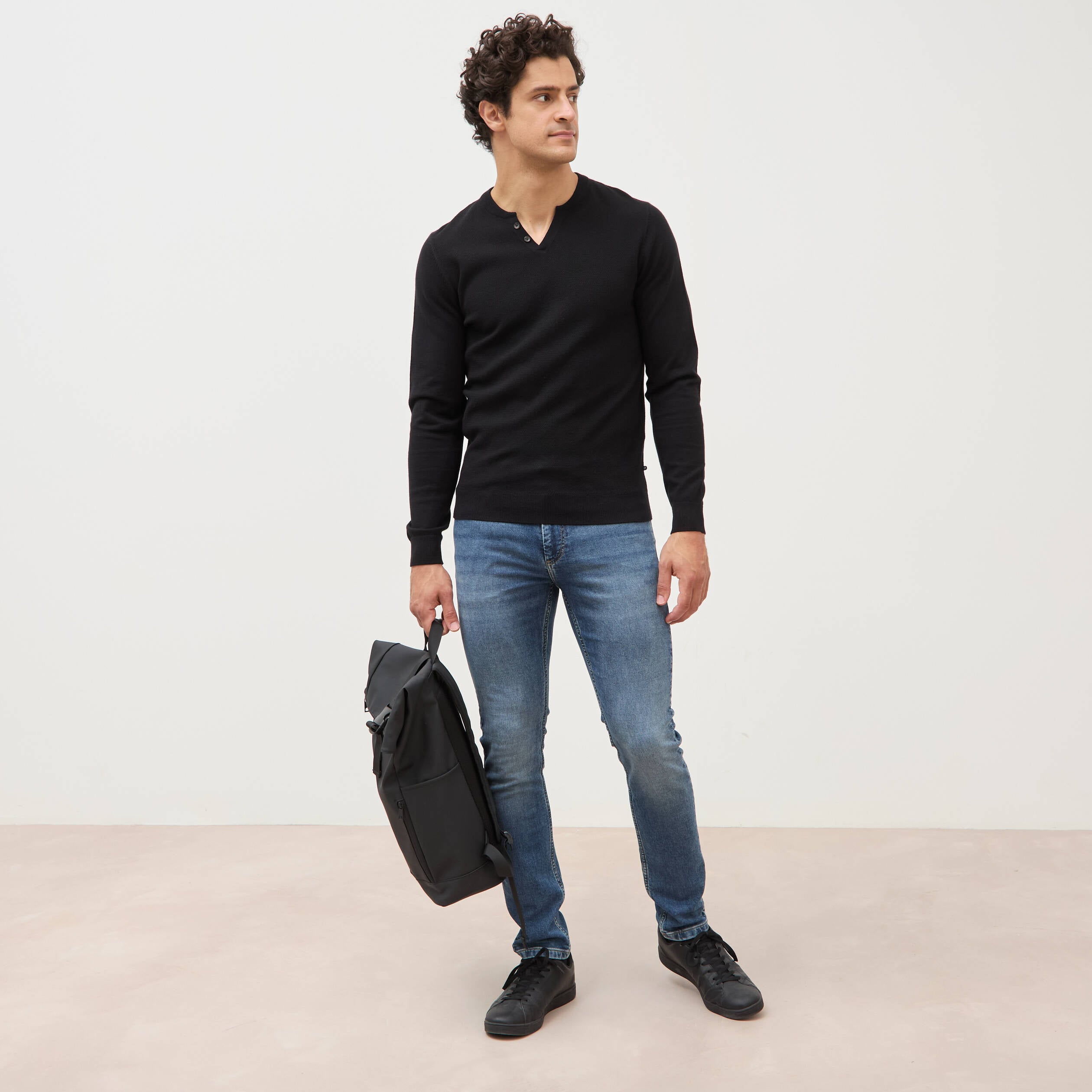 Jeans slim longueur 32 denim double stone homme