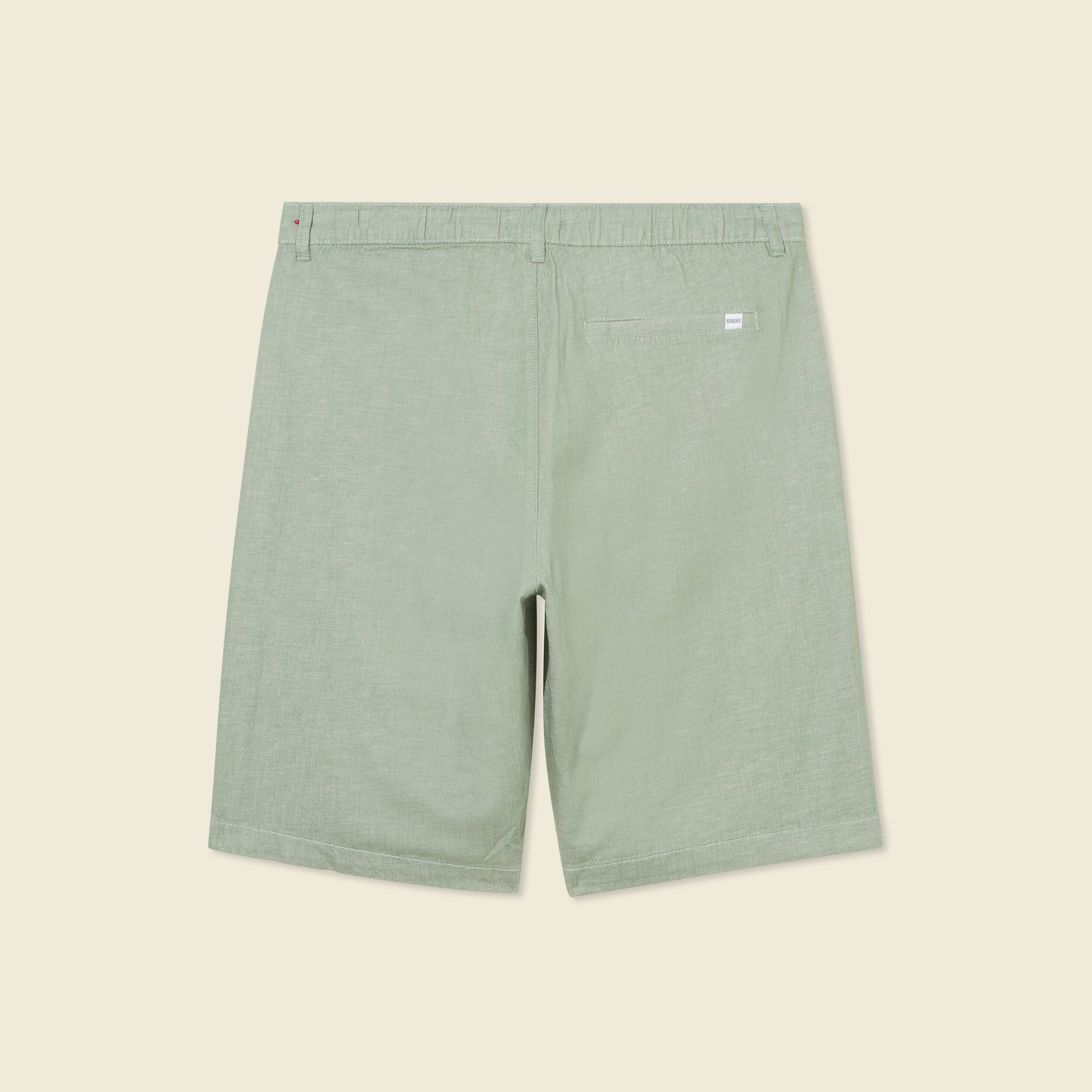 bermuda droit vert olive homme Bermuda droit vert olive homme