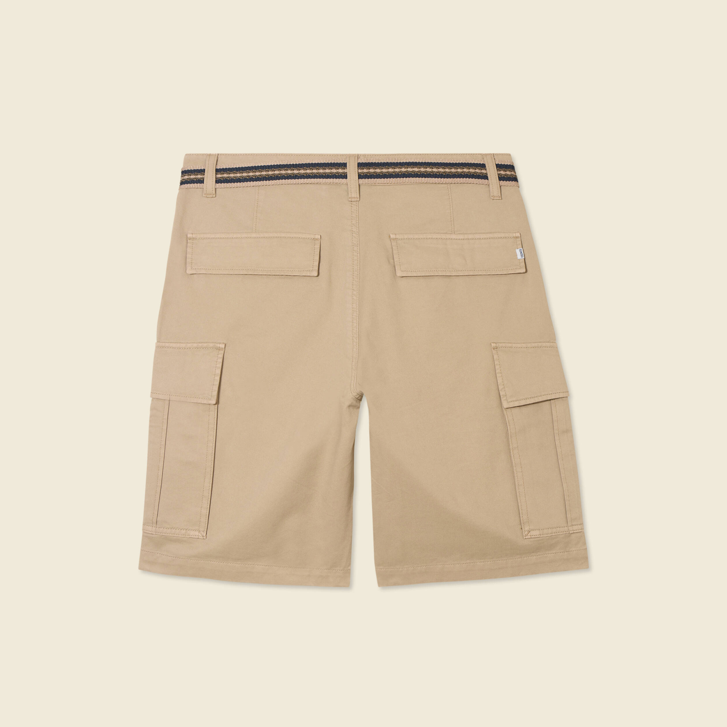 bermuda droit cargo ceinture gris homme Bermuda droit cargo ceinture gris homme