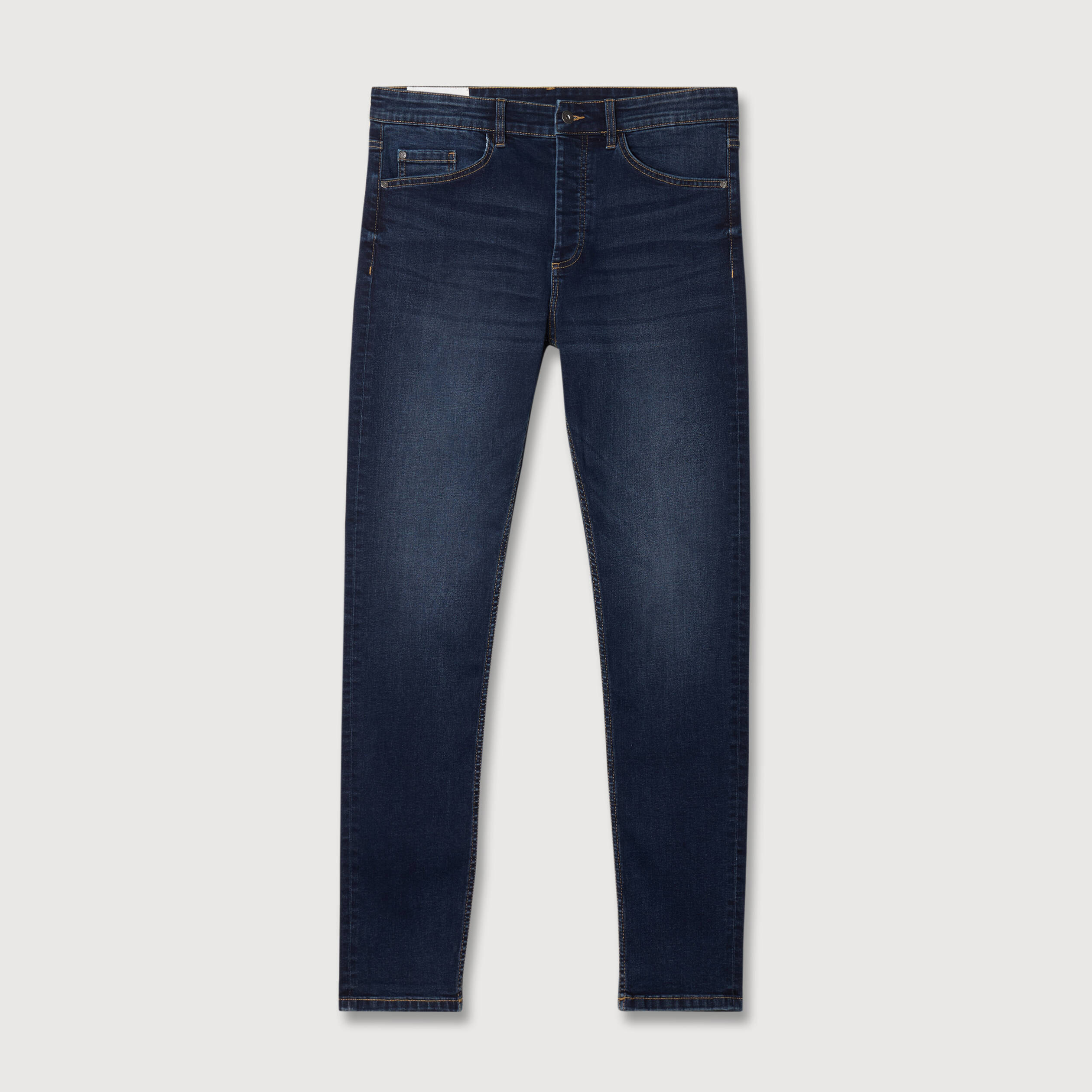 Jeans skinny tapered denim brut homme