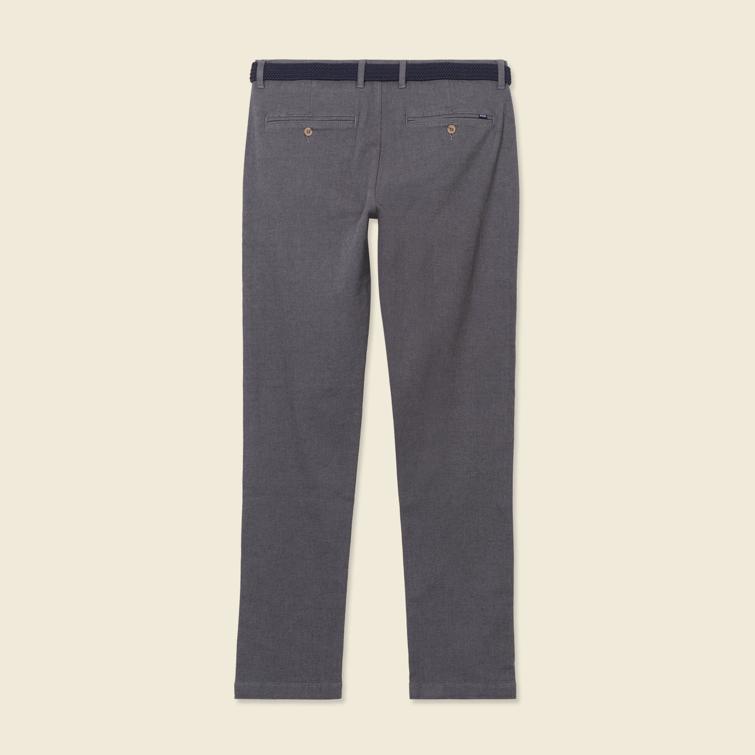 pantalon chino straight gris fonce homme Pantalon chino straight gris foncé homme