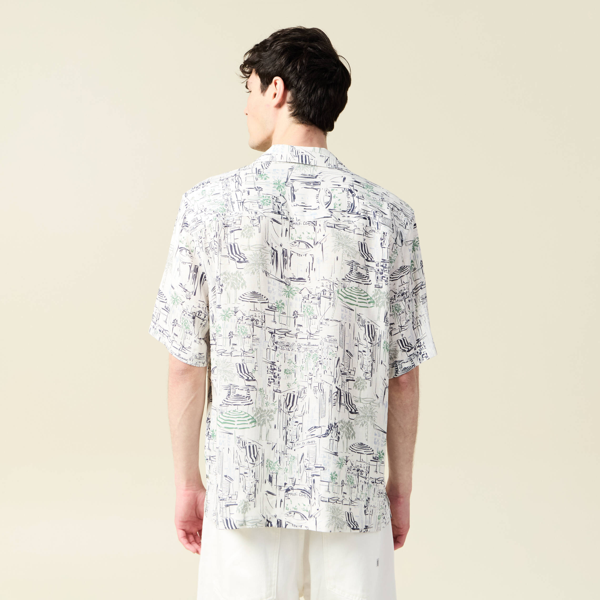 chemise manches courtes fluide blanc homme Chemise manches courtes fluide blanc homme