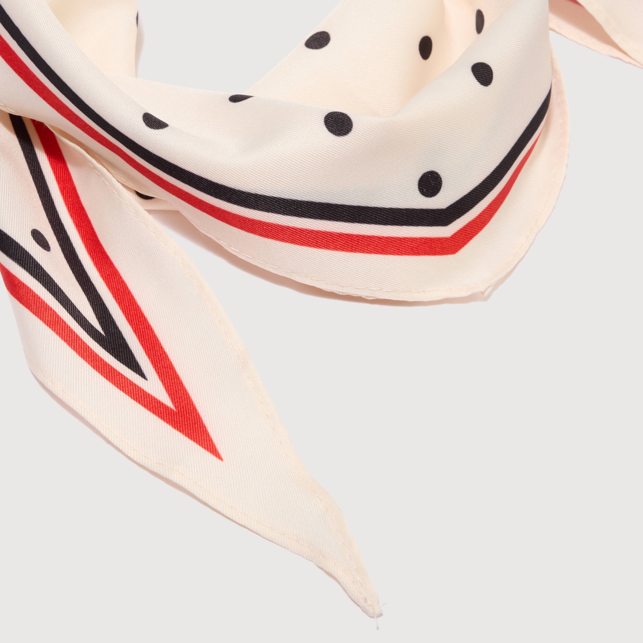 Foulard ecru femme