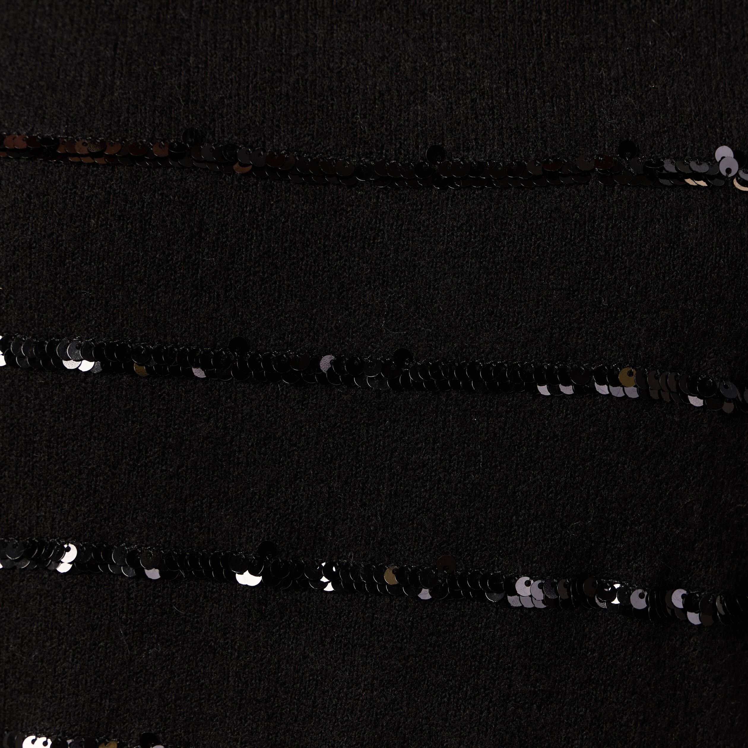 pull manches longues sequins noir femme Pull manches longues sequins noir femme