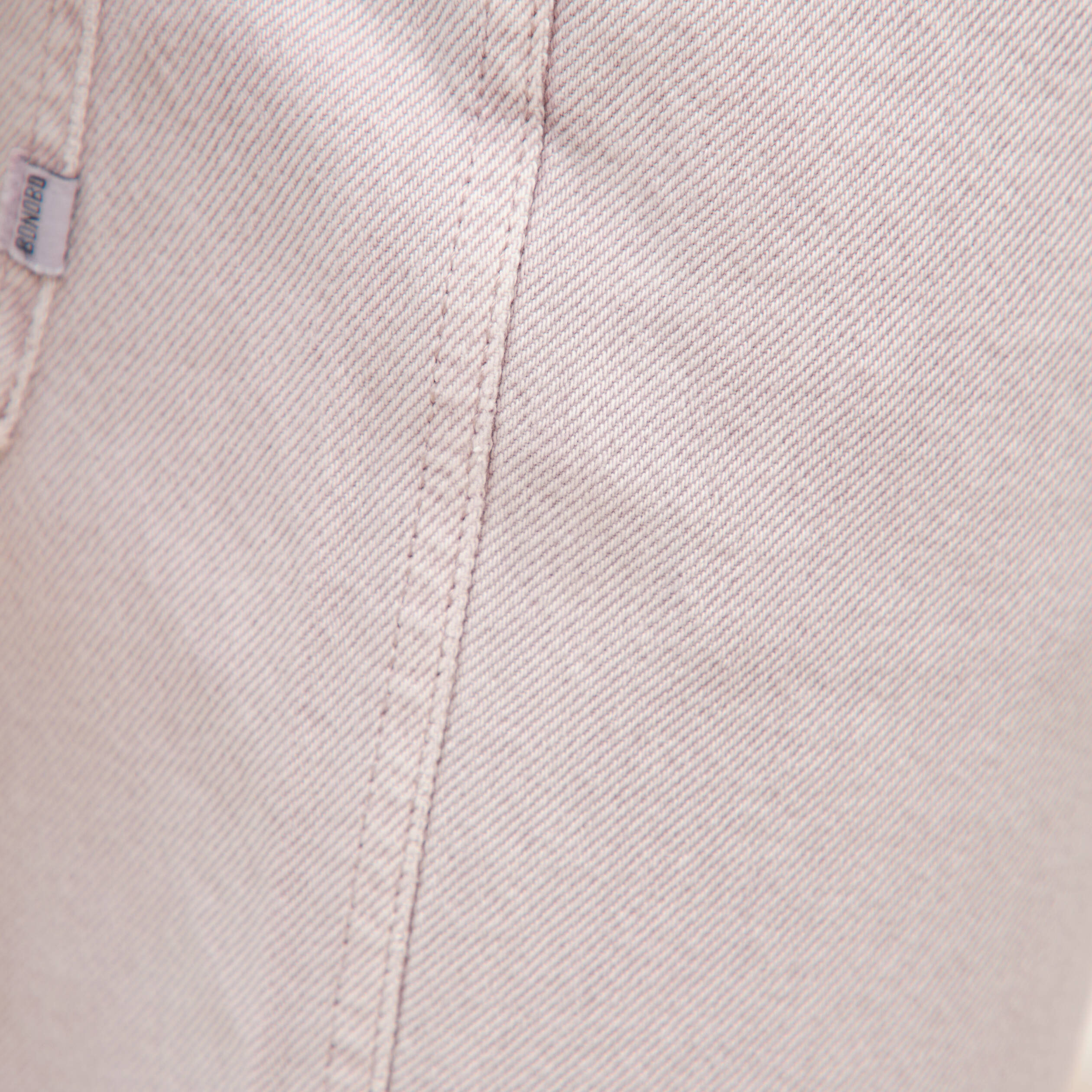 Jeans large longueur 32 en coton parme homme
