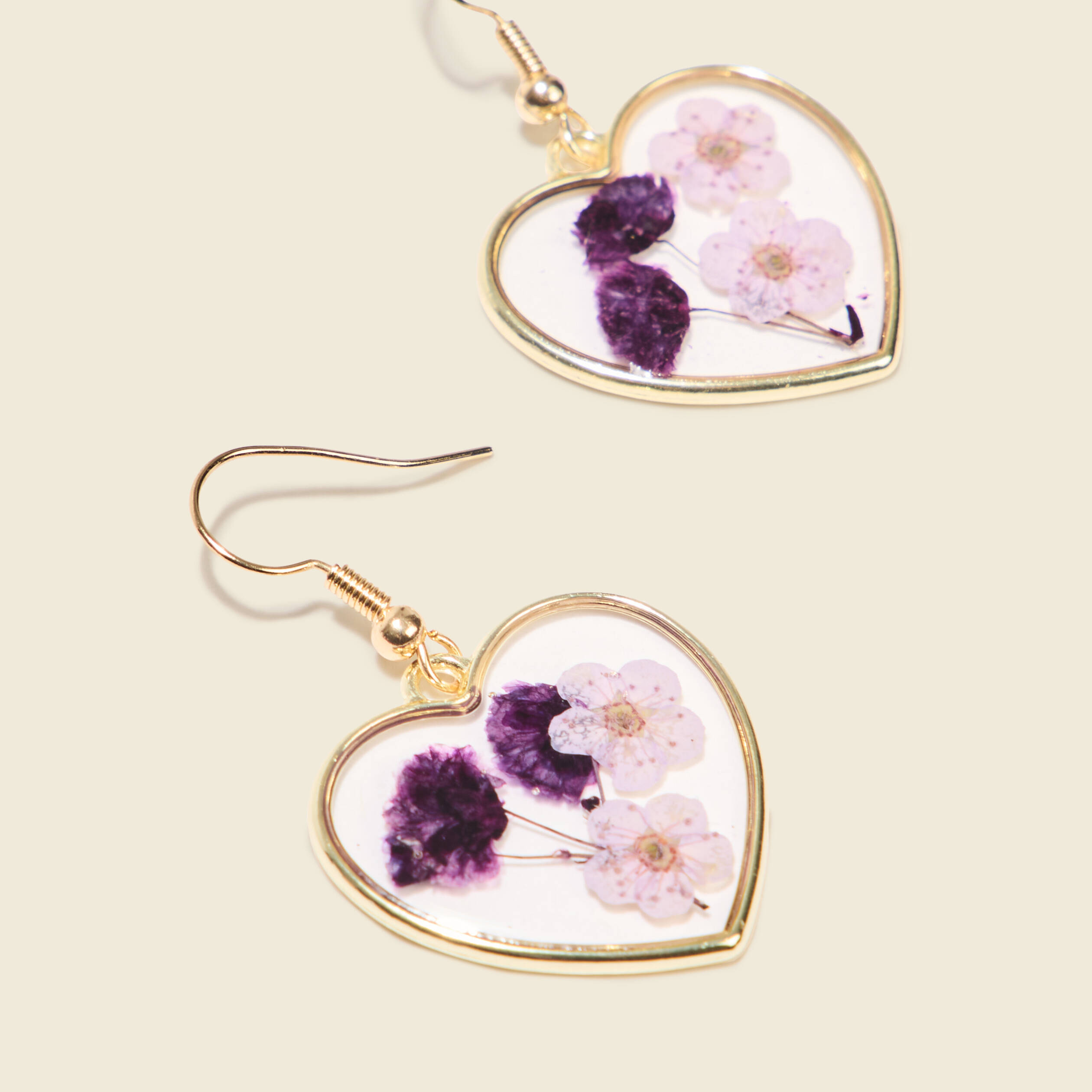 boucles doreilles pendantes vieux rose femme Boucles d'oreilles pendantes vieux rose femme