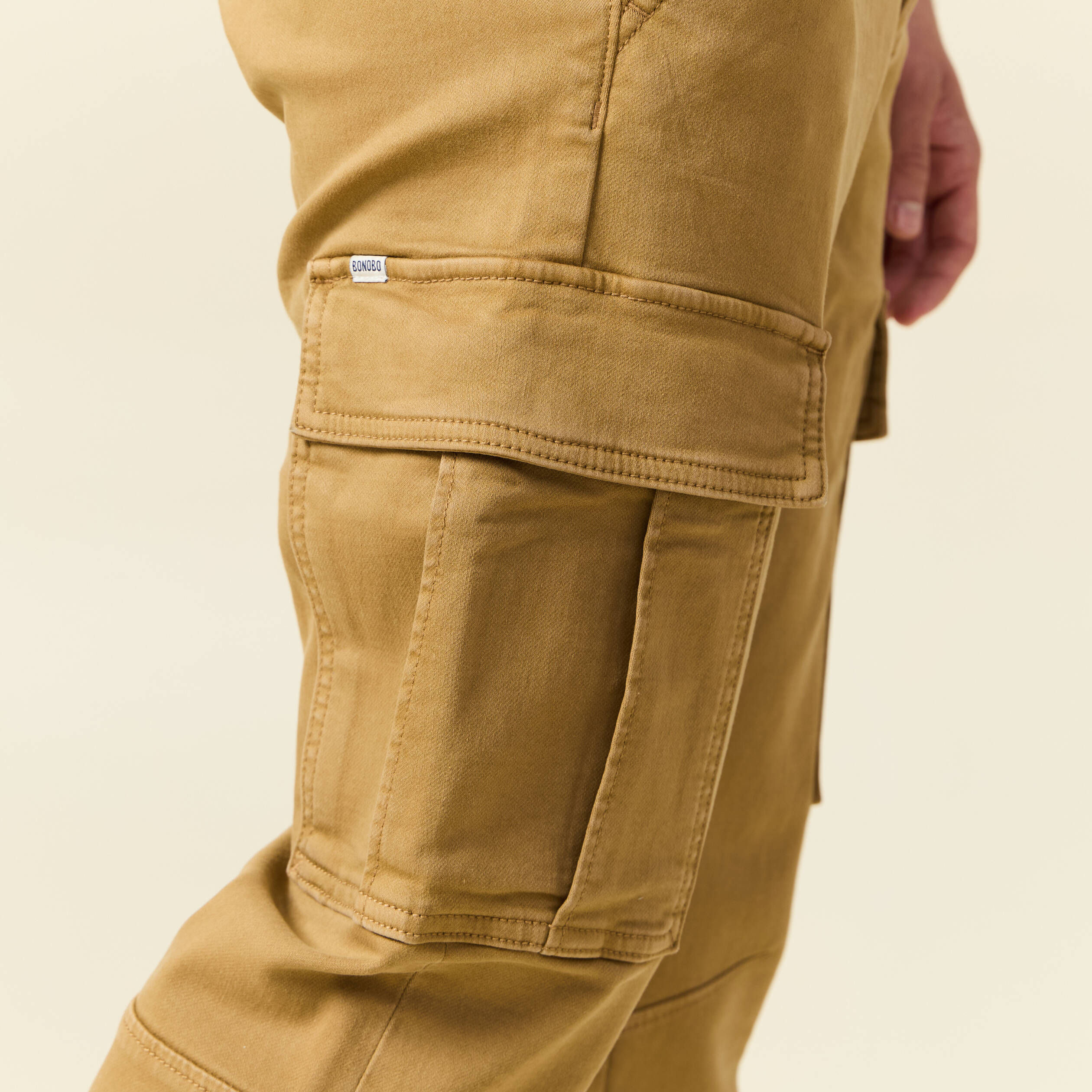 pantalon battle bas resserre vert kaki homme Pantalon battle bas resserré vert kaki homme