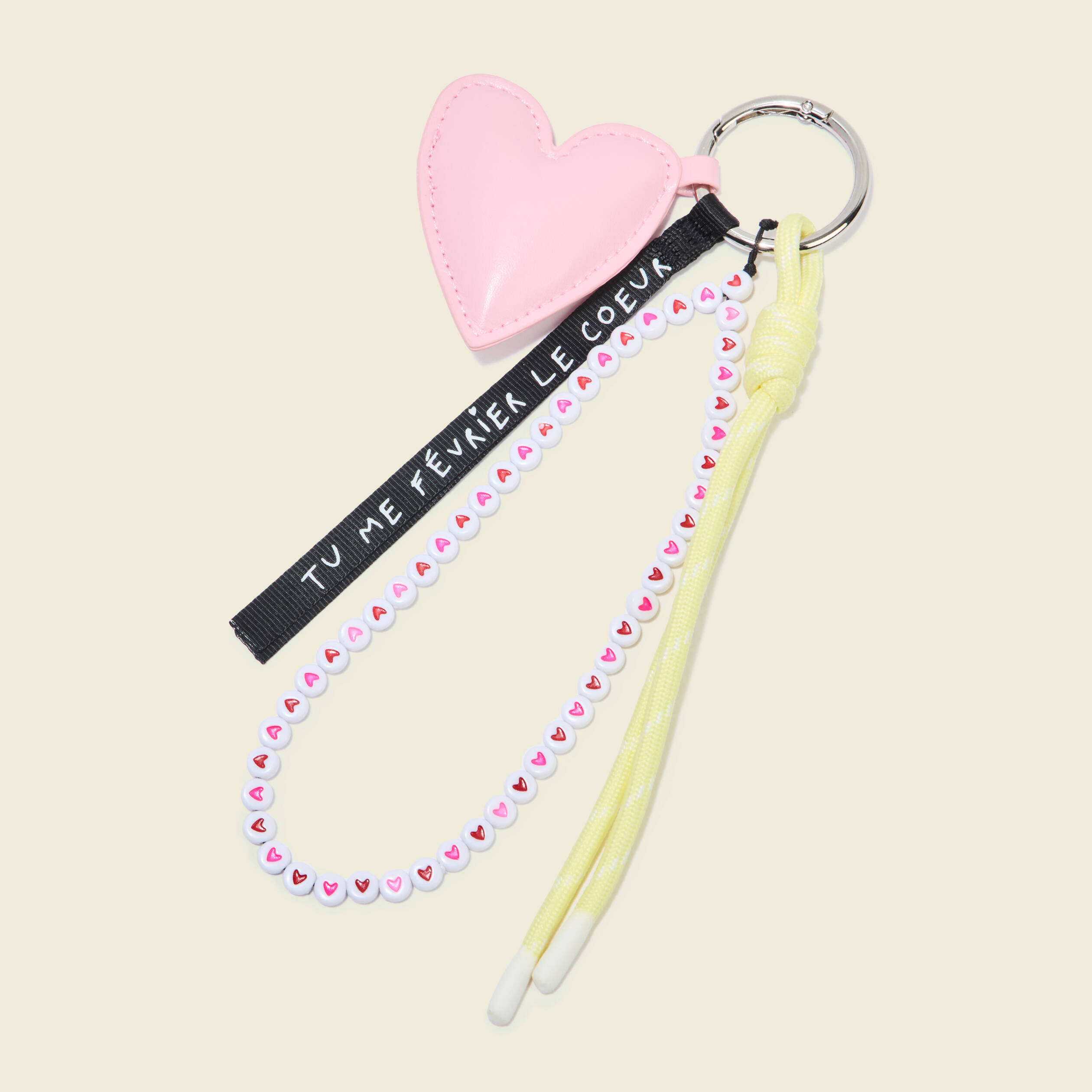 Porte-cl&eacute;s Atelier Beguin x Bonobo multicolore femme