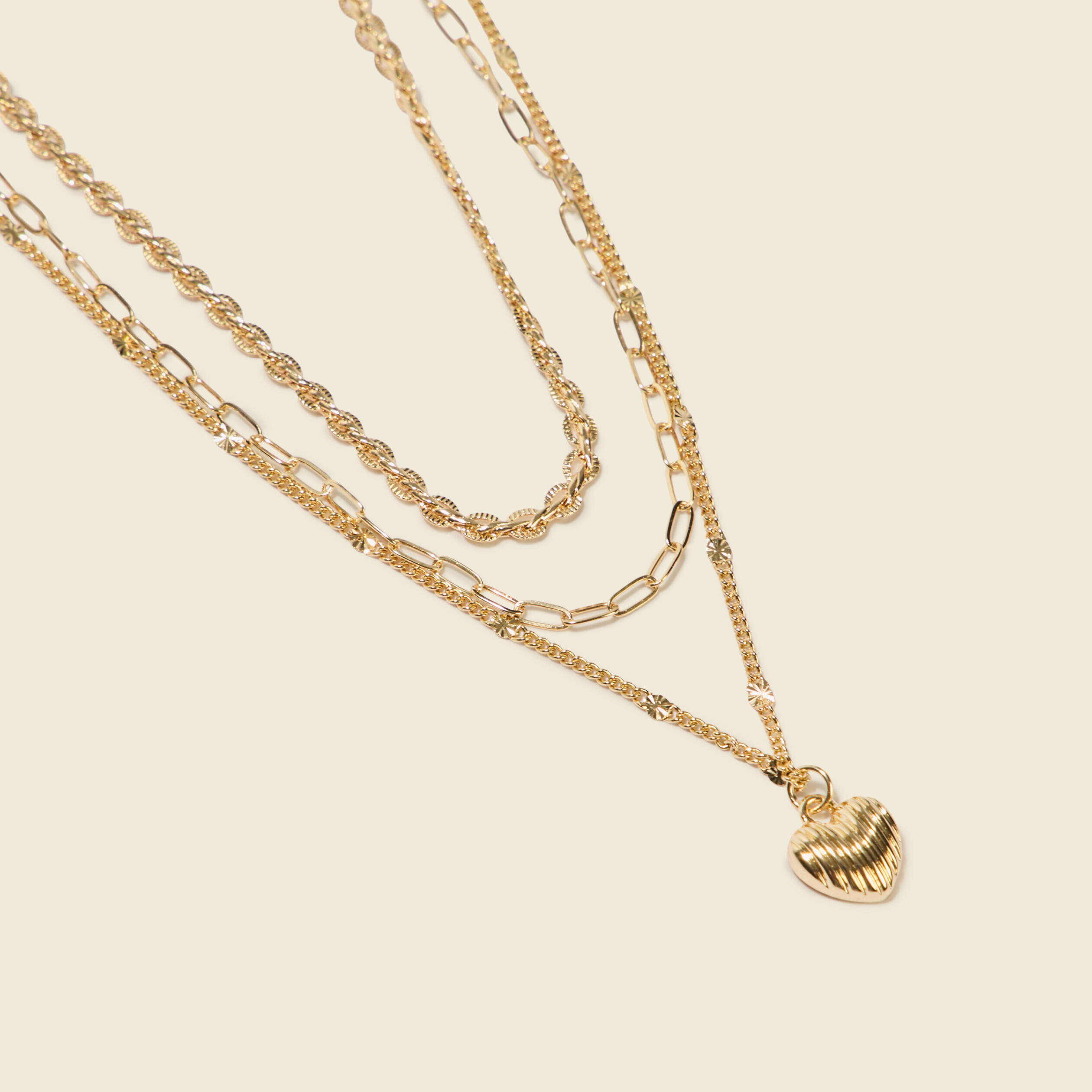 collier couleur or femme Collier couleur or femme