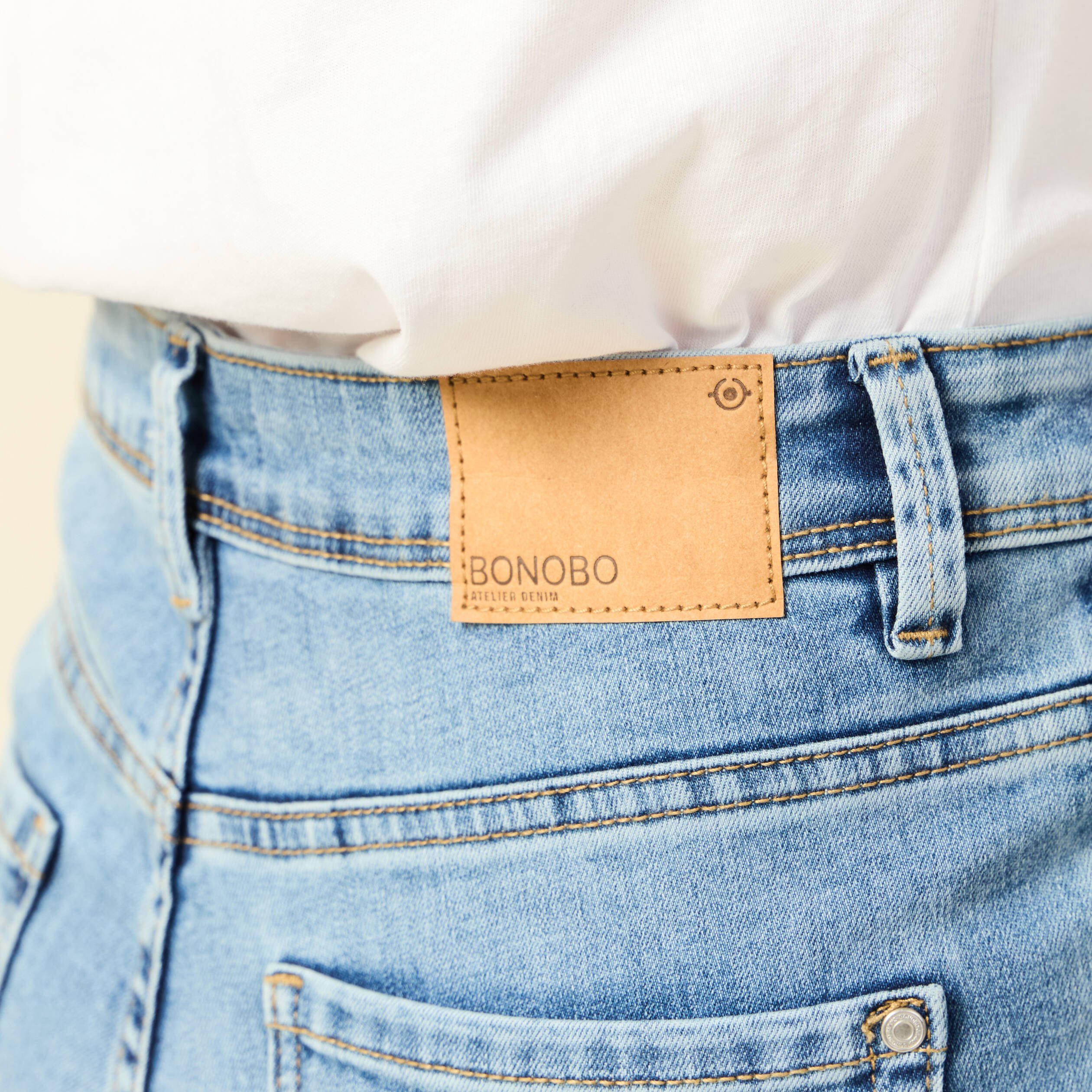 jeans yoko bootcut denim used femme Jeans Yoko - bootcut denim used femme