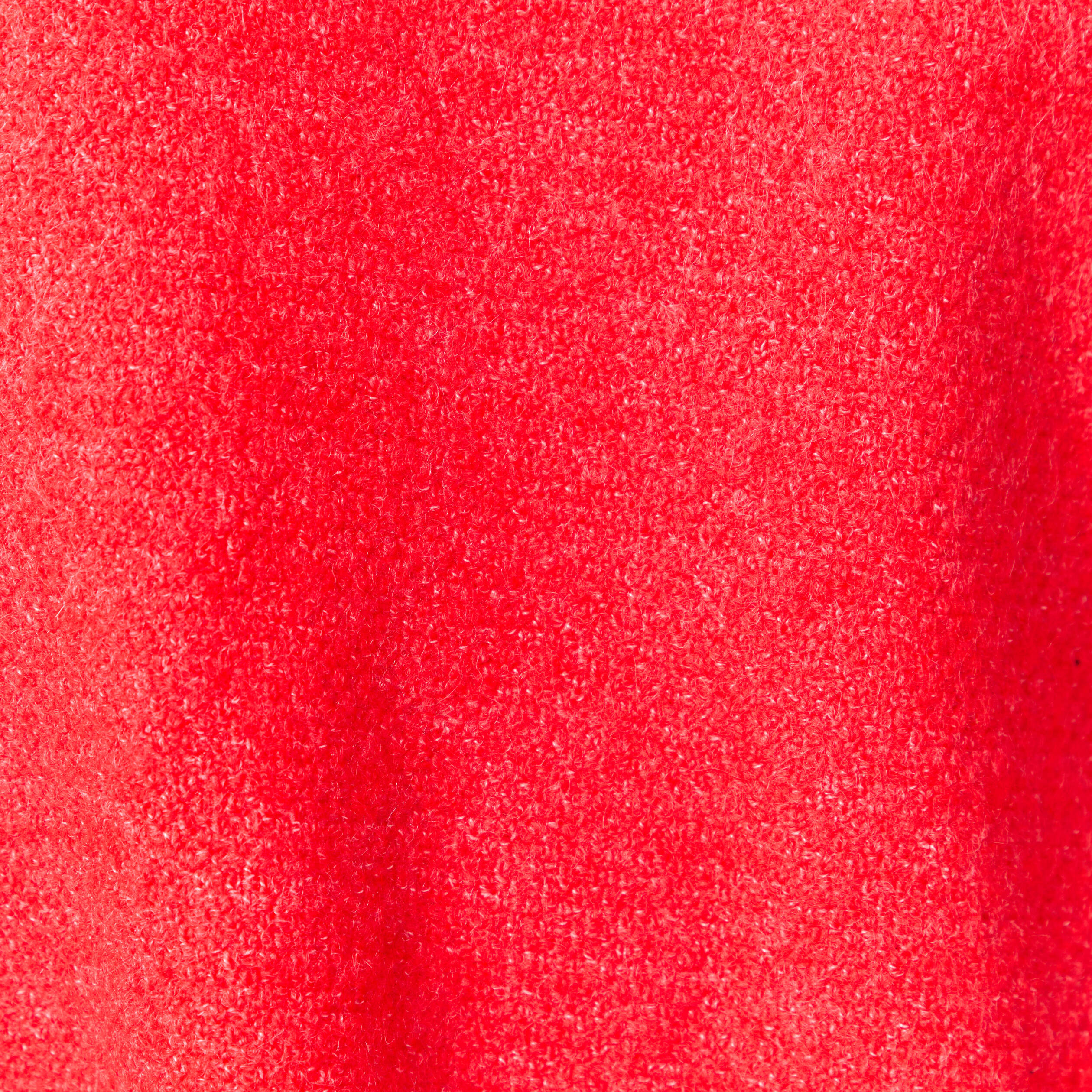 Pull col bateau manches longues rouge femme