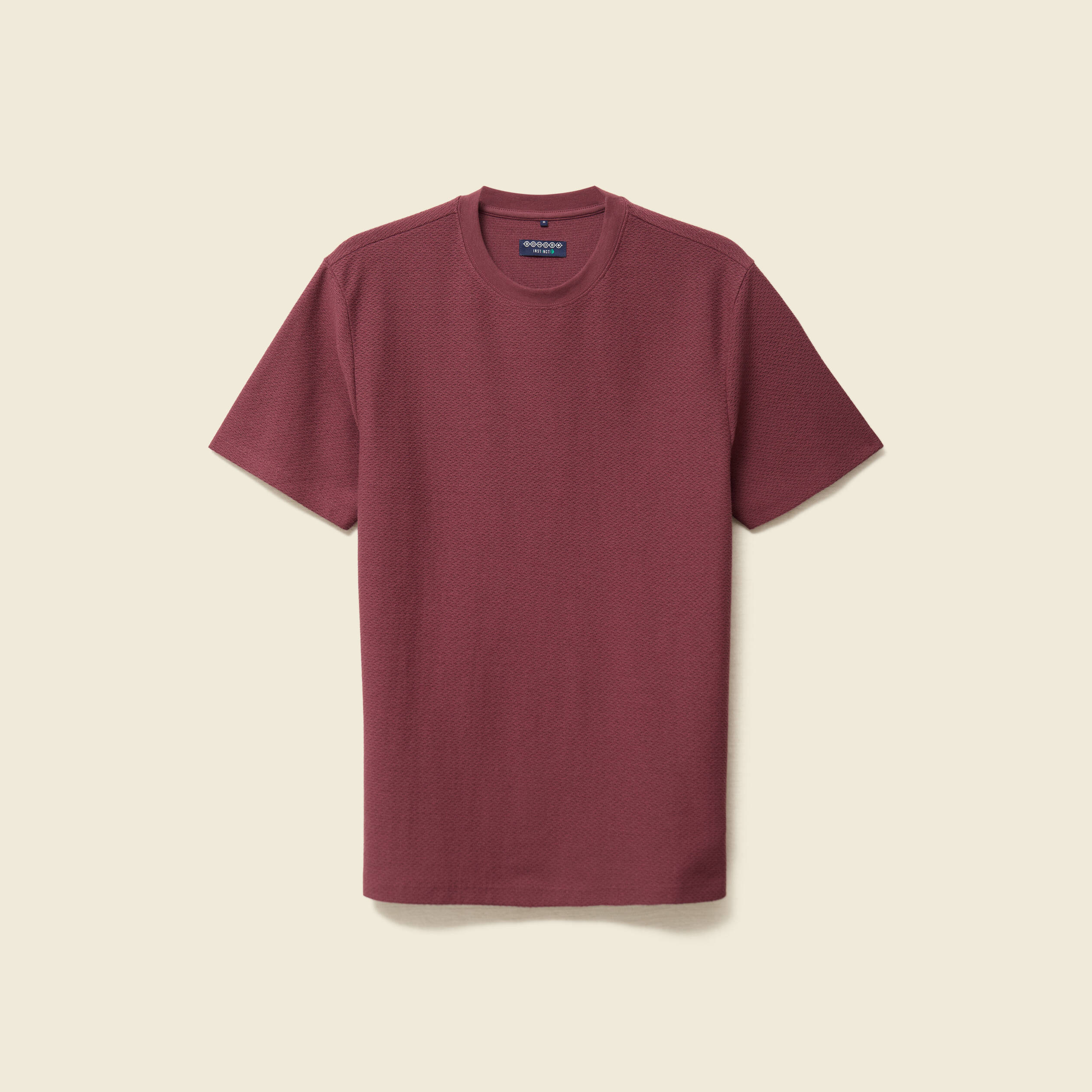 T-shirt manches courtes vieux rose homme
